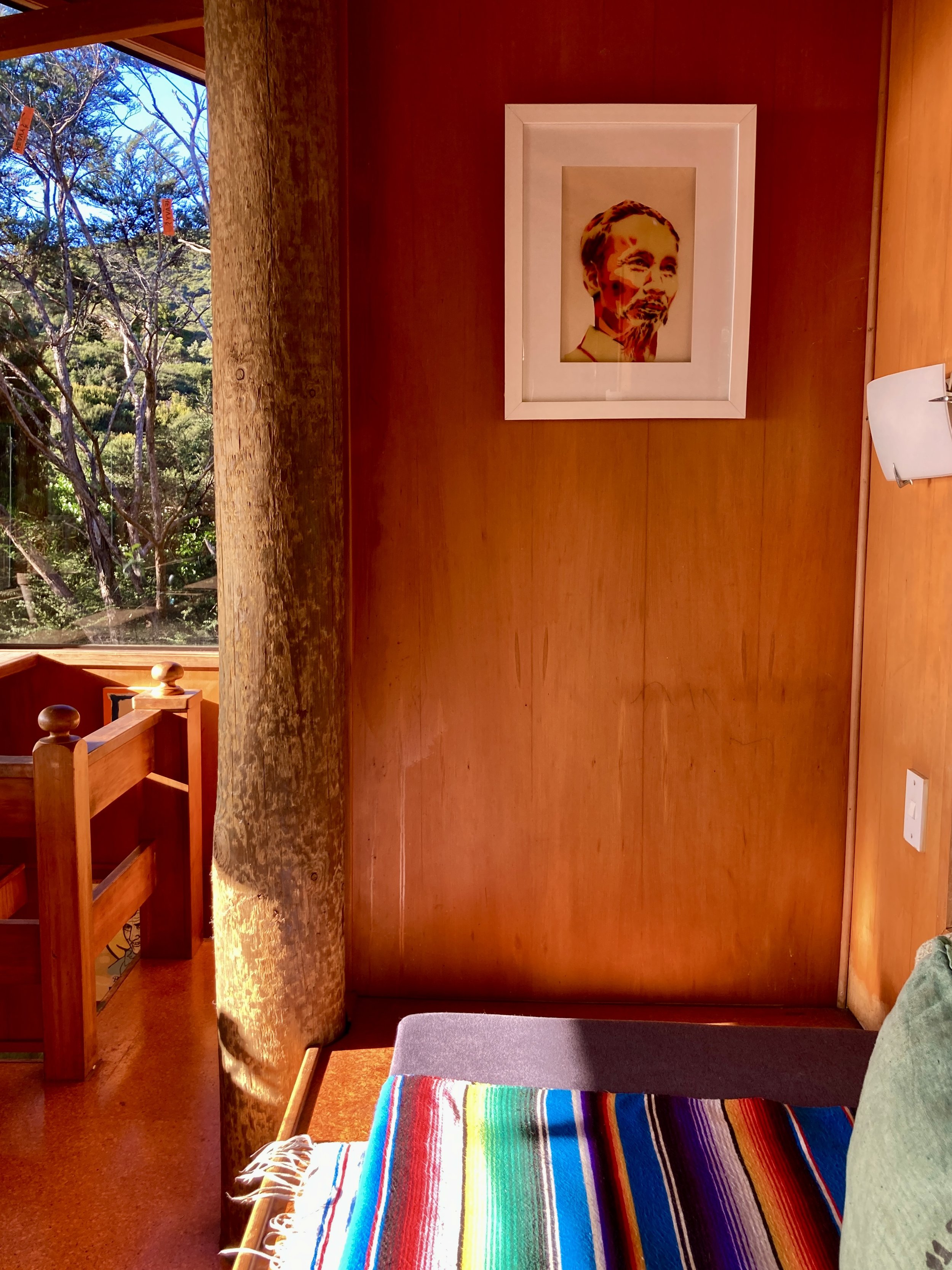  Haha artwork in home interior  