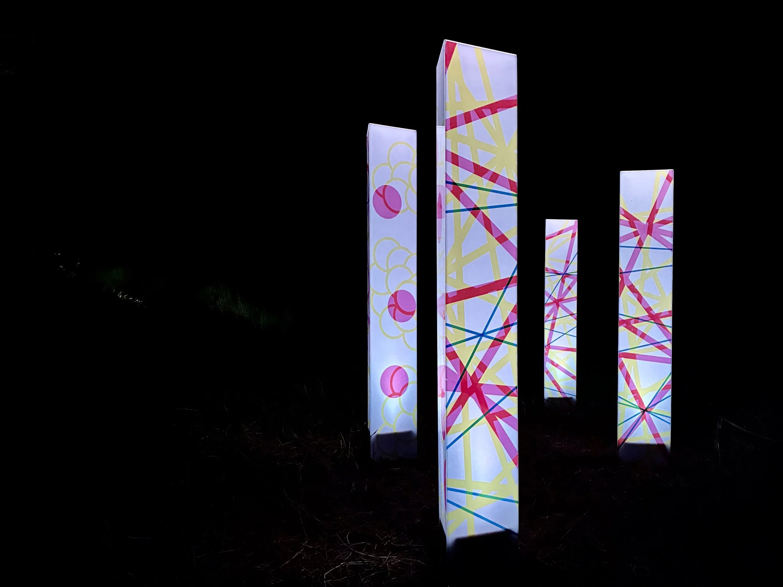  Shades Arcade sculpture at Splore Festival  