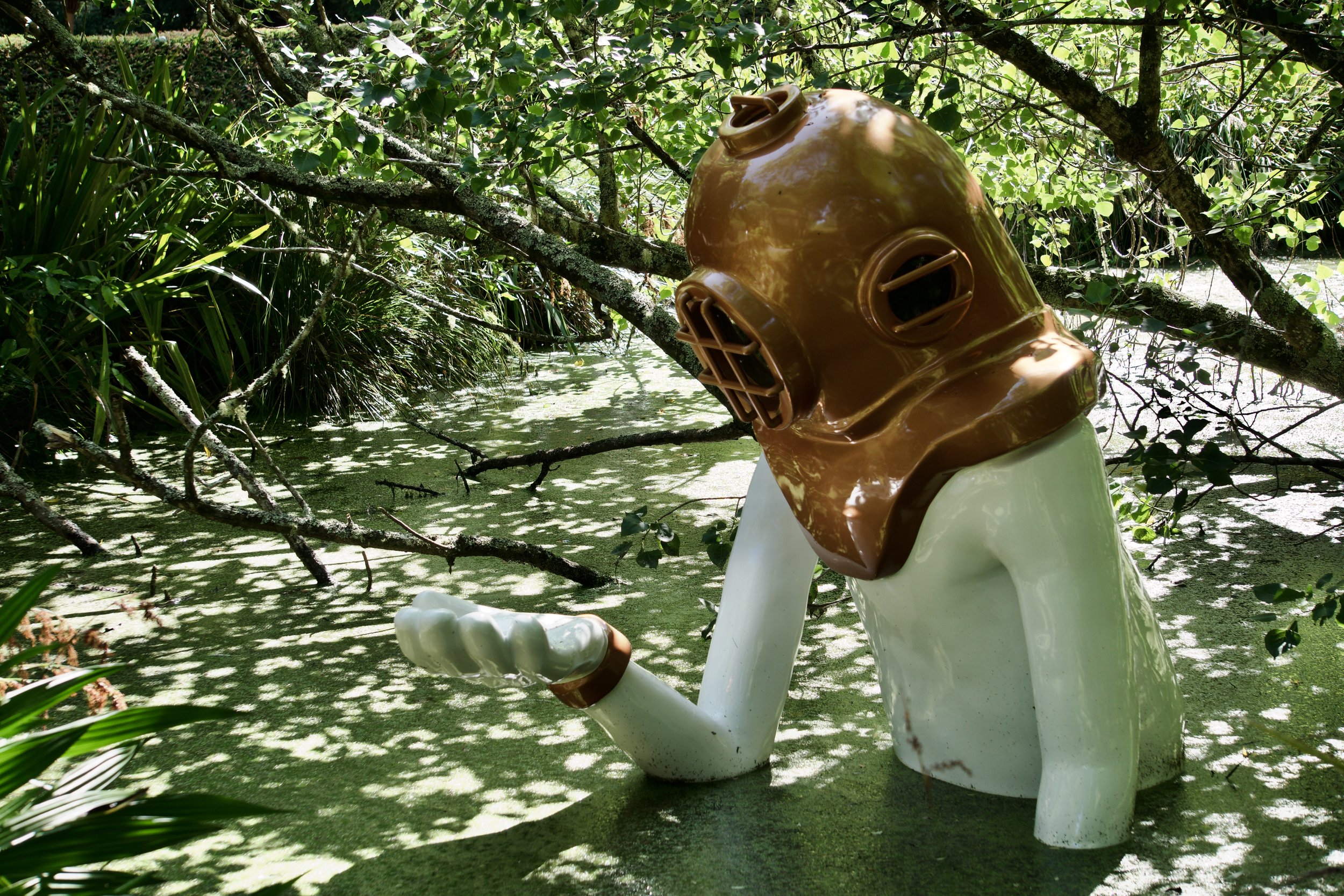  ..Milarky sculpture at Kaipara Coast Sculpture Garden  