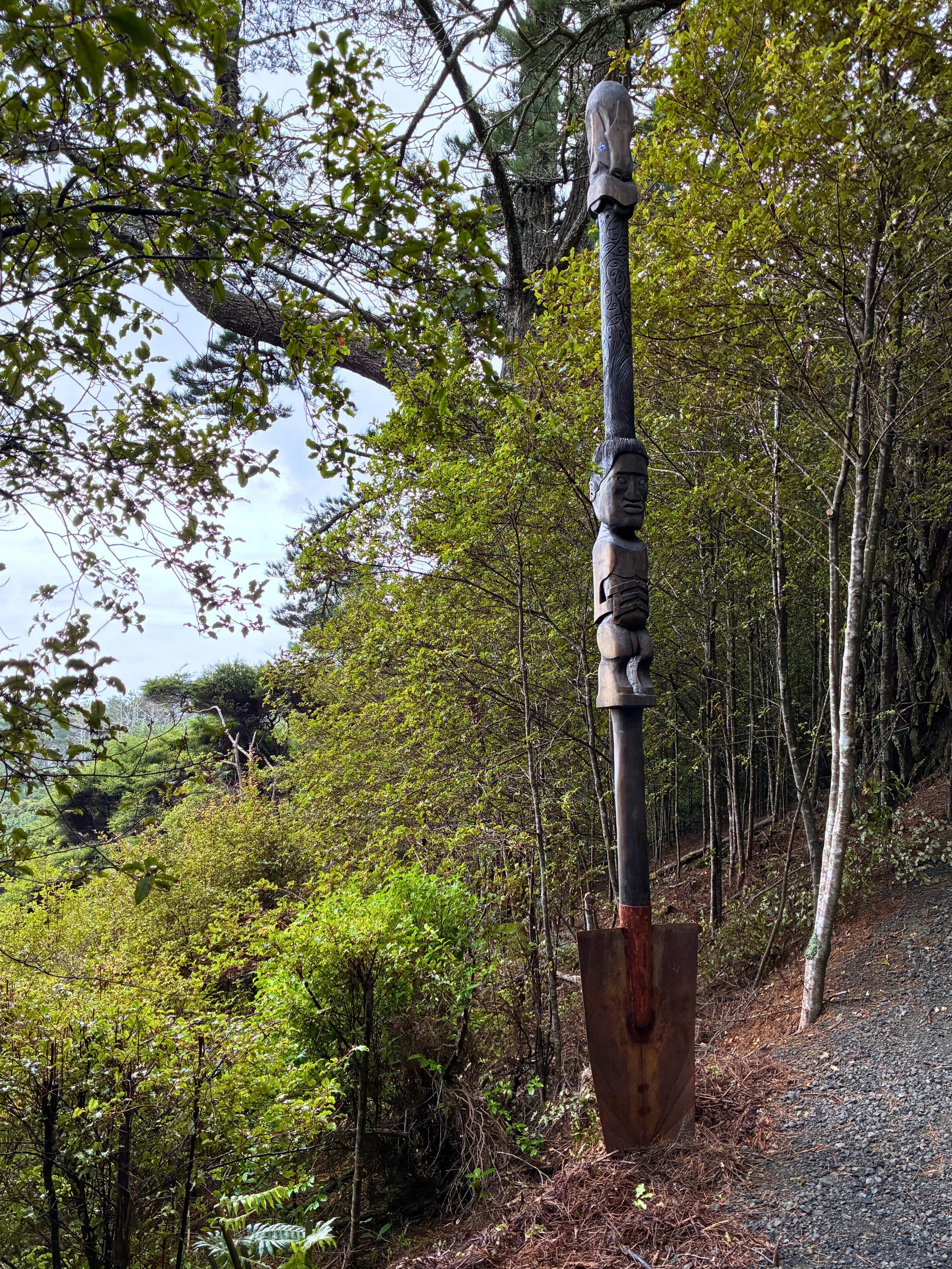  Mike Raven sculpture at Kaipara Coast Sculpture Gardens&nbsp; 