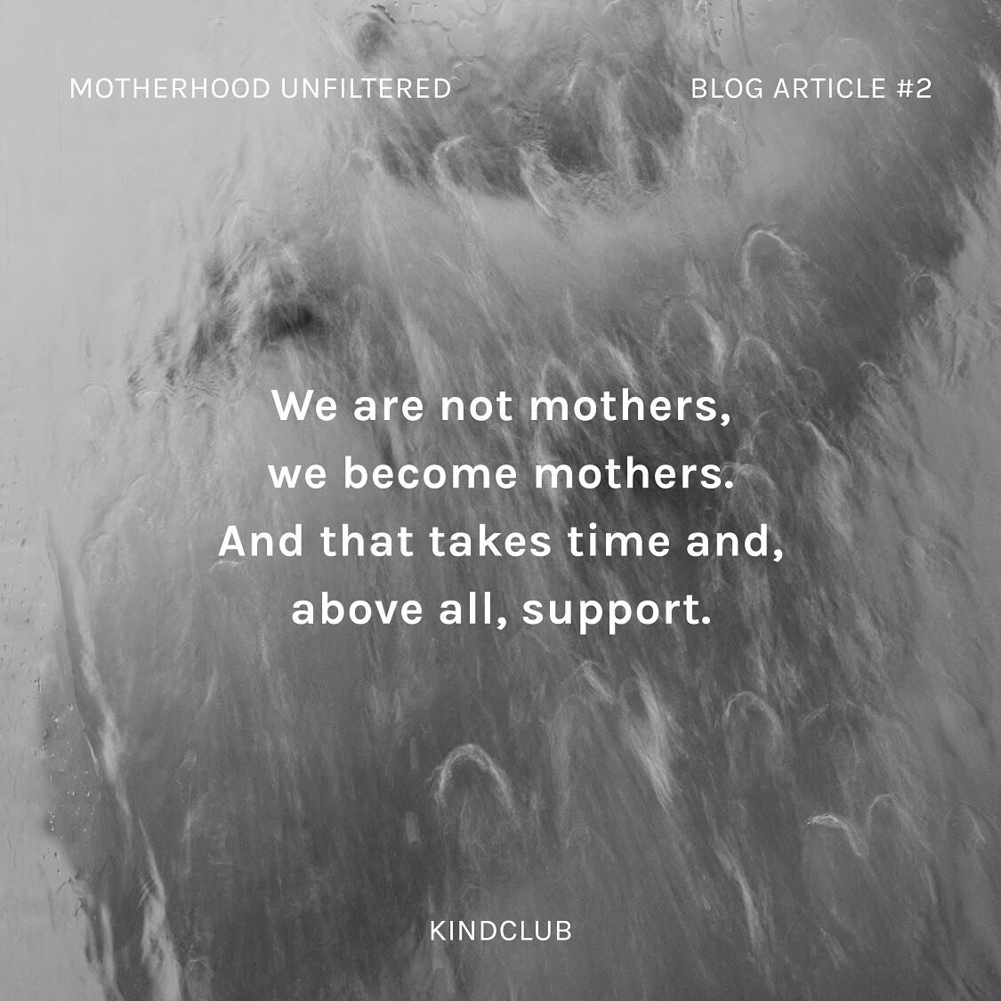 Blog Article #2 Motherhood Unfiltered 

Wir beide haben diese Ver&auml;nderungen mit unseren ganz individuellen und unterschiedlichen, sowohl gl&uuml;cklichen, als auch schmerzhaften Erfahrungen durchgemacht und wissen, dass es Verb&uuml;ndete brauch