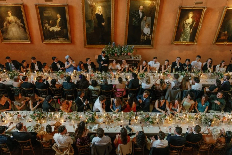 A Romantic Spring Wedding at Cowdray House