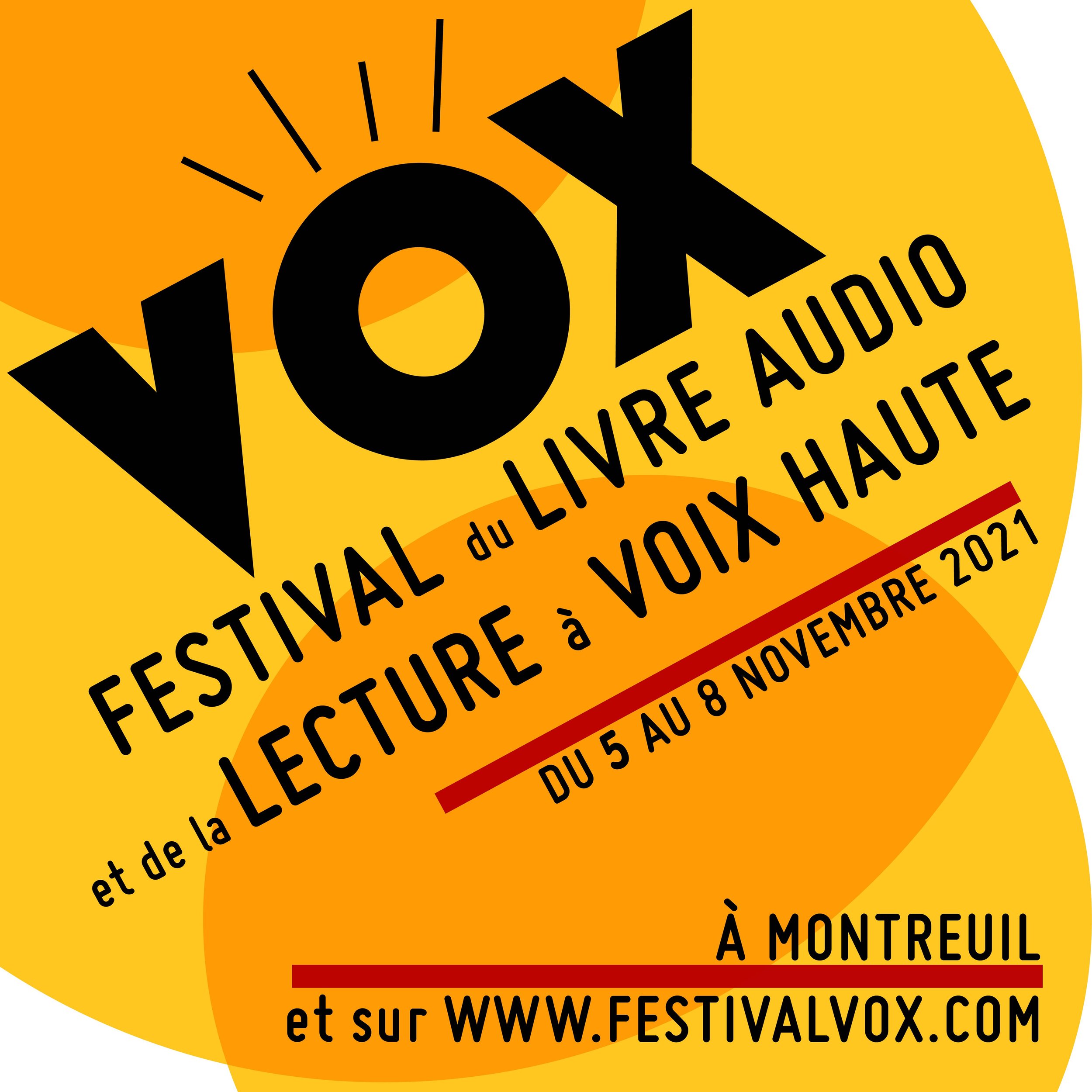 VOX - FESTIVAL DU LIVRE AUDIO ET DE LA LECTURE À VOIX HAUTE