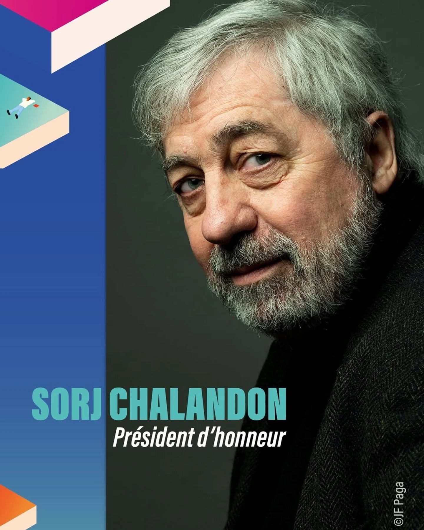 C'est avec joie que nous vous d&eacute;voilons aujourd'hui le pr&eacute;sident d'honneur de la 16&egrave;me &eacute;dition du Livre sur les quais : Sorj Chalandon. 📖 Il lira un extrait de son prochain livre &agrave; para&icirc;tre chez Grasset lors 