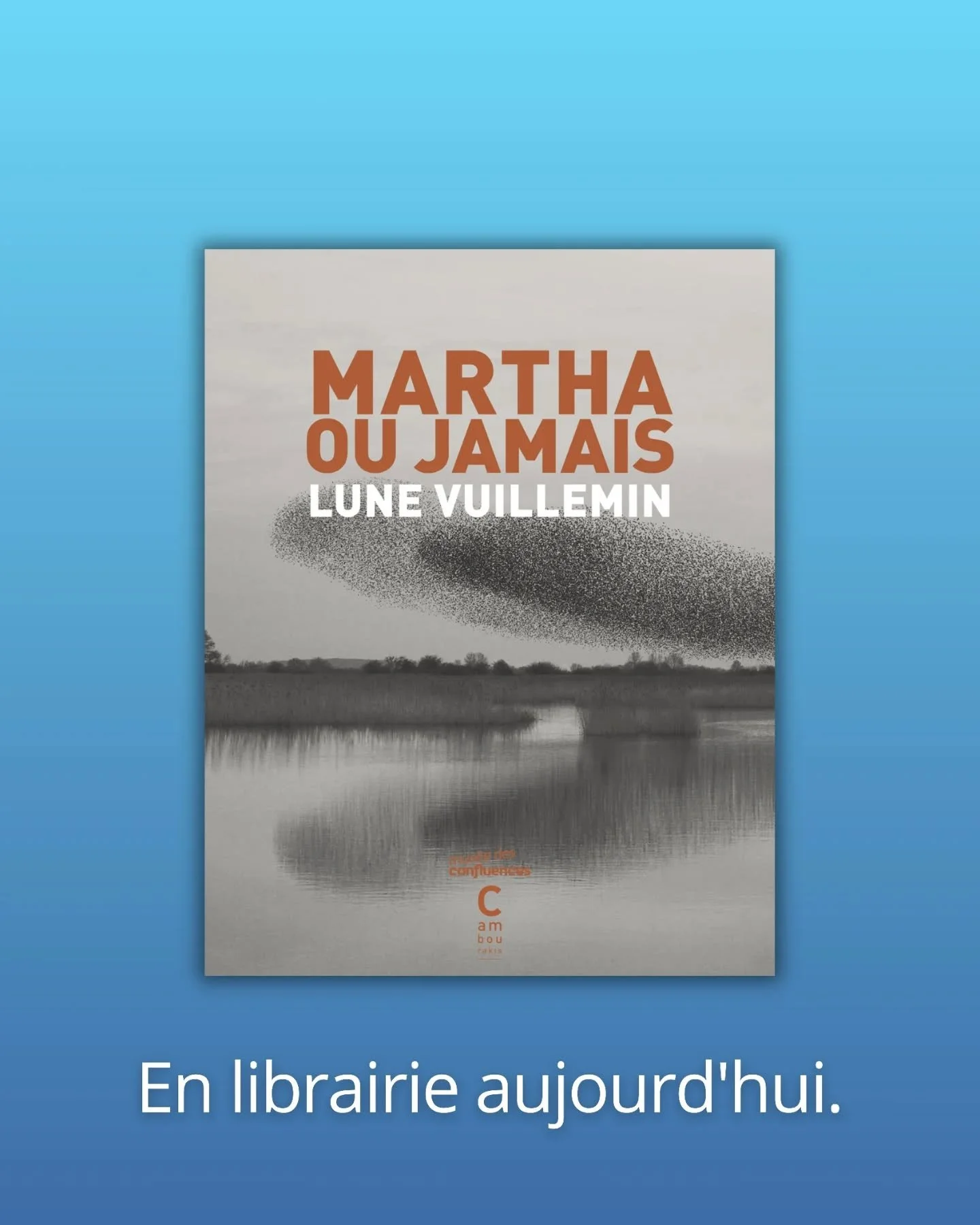 𝗔𝗨𝗝𝗢𝗨𝗥𝗗'𝗛𝗨𝗜 𝗘𝗡 𝗟𝗜𝗕𝗥𝗔𝗜𝗥𝗜𝗘

Retrouvez d&egrave;s aujourd'hui en librairie, &agrave; travers le regard de Lune Vuillemin, le r&eacute;cit tragique du pigeon migrateur et une magnifique histoire d'amiti&eacute;.

Depuis 2014, le @mus