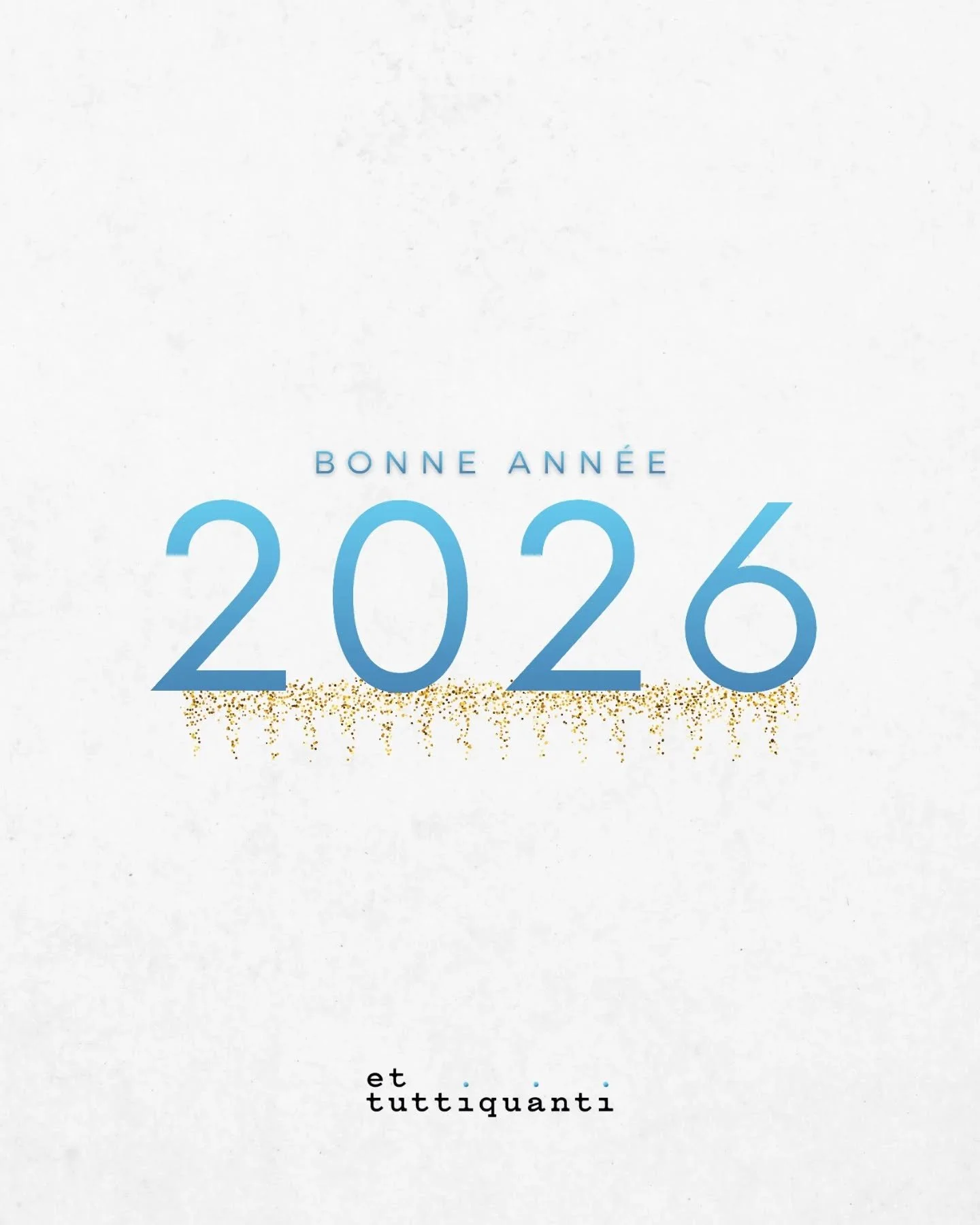 ✨ Nous vous souhaitons une magnifique ann&eacute;e 2026 ! ✨

Merci de nous avoir accompagn&eacute;es tout au long de 2025, une ann&eacute;e riche en projets, en &eacute;changes et en histoires partag&eacute;es.

En 2026, nous vous souhaitons du bonhe