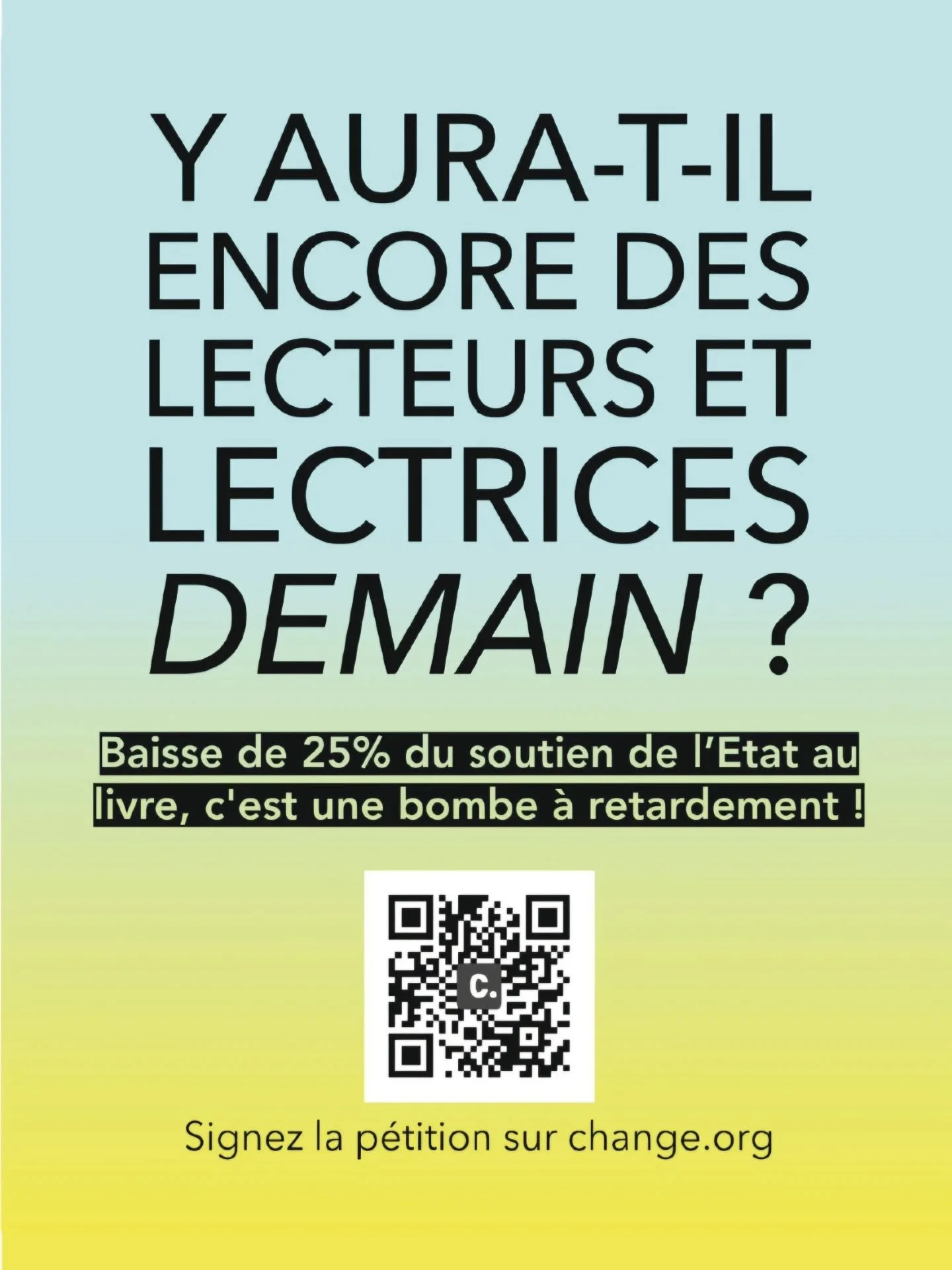 &laquo; 𝘓𝘢 𝘭𝘪𝘵𝘵𝘦́𝘳𝘢𝘵𝘶𝘳𝘦 𝘴𝘦𝘳𝘵 𝘢̀ 𝘷𝘪𝘷𝘳𝘦 𝘥𝘢𝘷𝘢𝘯𝘵𝘢𝘨𝘦, 𝘥𝘦 𝘮𝘢𝘯𝘪𝘦̀𝘳𝘦 𝘱𝘭𝘶𝘴 𝘳𝘪𝘤𝘩𝘦, 𝘱𝘭𝘶𝘴 𝘤𝘰𝘮𝘱𝘭𝘦𝘹𝘦 𝘦𝘵 𝘱𝘭𝘶𝘴 𝘪𝘯𝘵𝘦𝘯𝘴𝘦. &raquo; (Javier Cercas)

Face &agrave; la baisse historique de cr&eacut