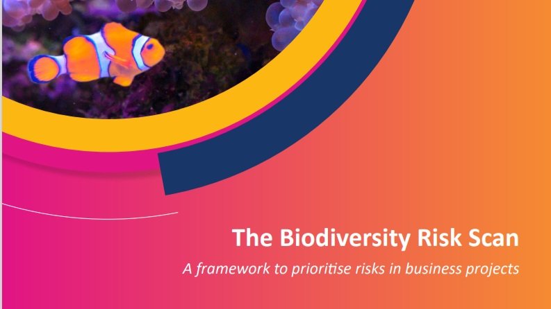 The Biodiversity Risk Scan