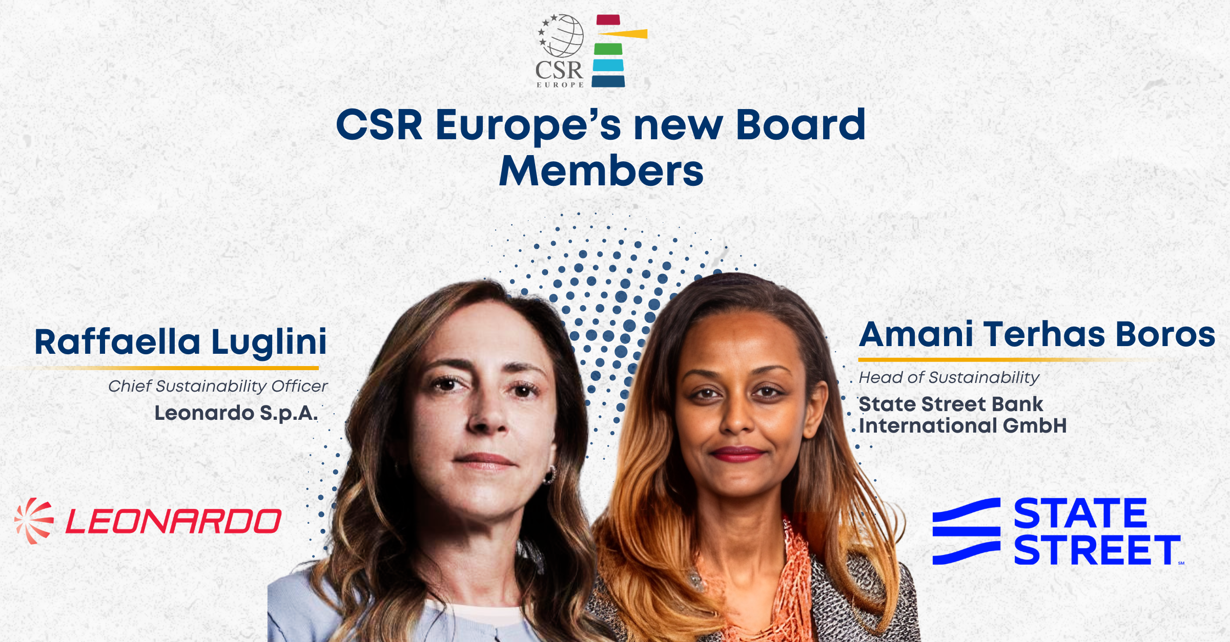CSR Europe Appoints 2 New Members of the Board of Directors