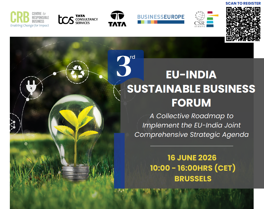 3rd Brussels EU-India Sustainable Business Forum 