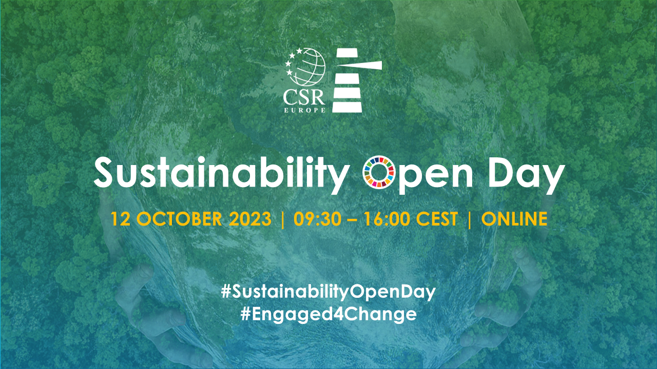 Join CSR Europe's Sustainability Open Day 2023 Event — CSR Europe
