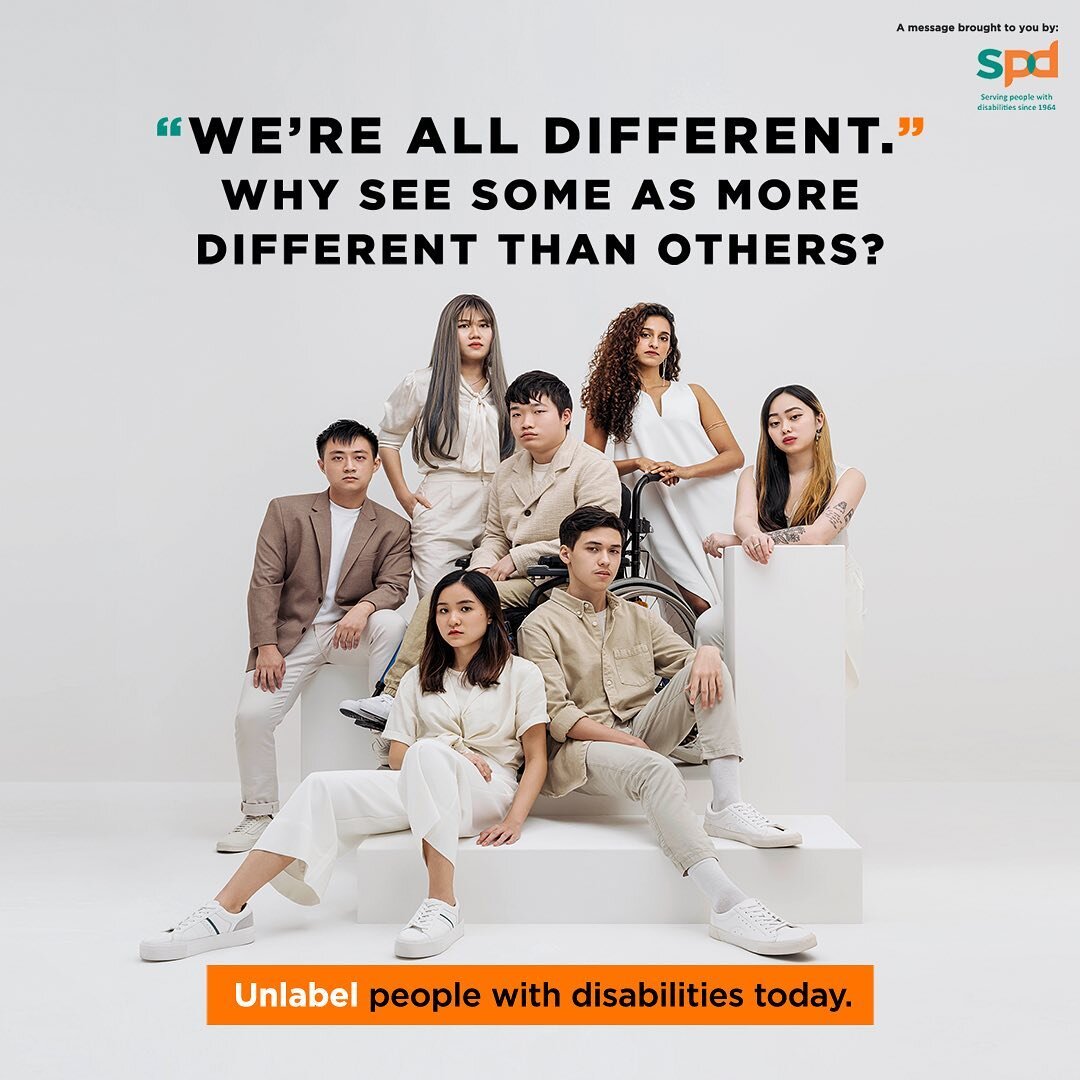 Societal is pleased and honoured to have been chosen to continue working with SPD to help further the cause of people with disabilities in Singapore.

Based once again on the UNLABEL campaign, this year&rsquo;s ads confront people&rsquo;s tendency to