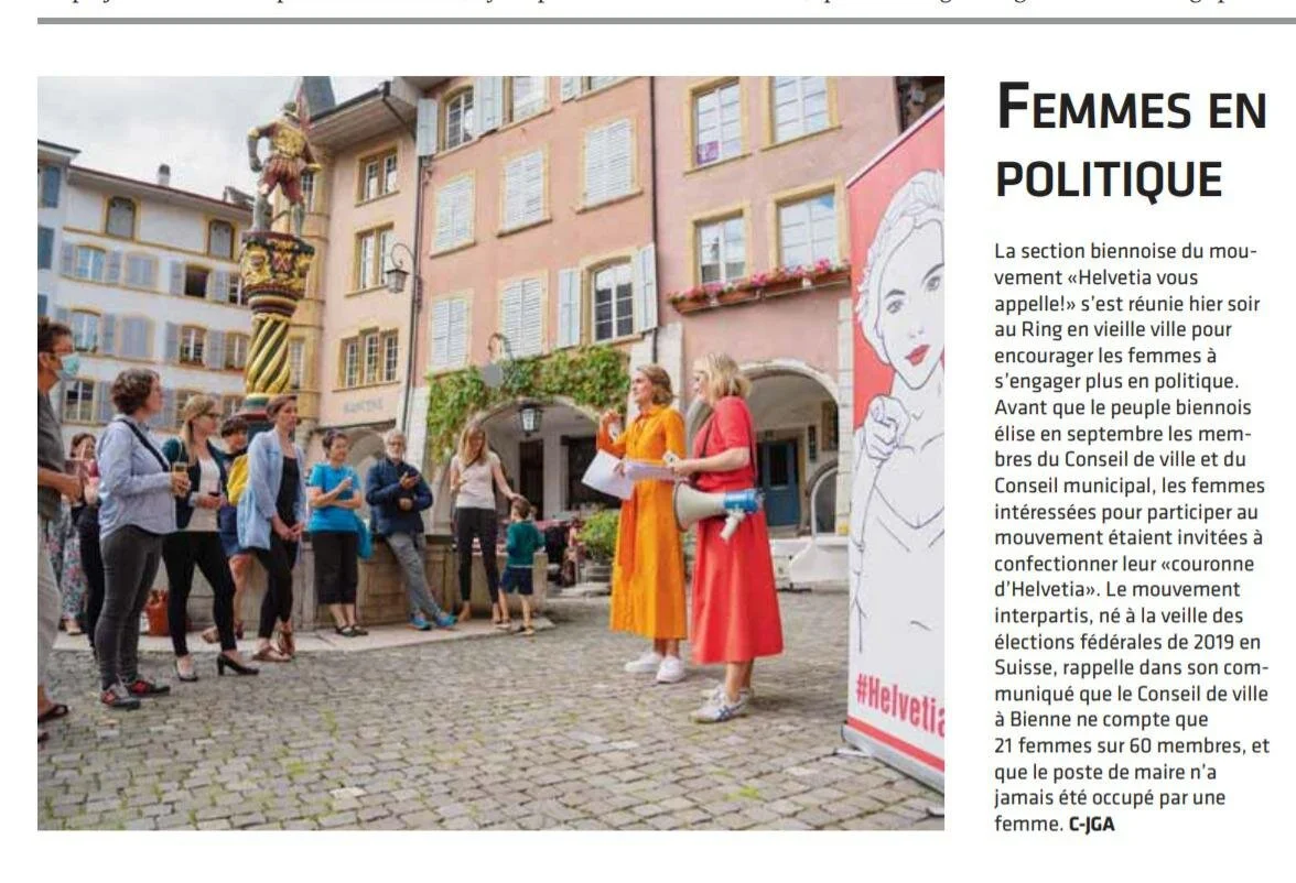 Femmes en politique - Le journal du Jura