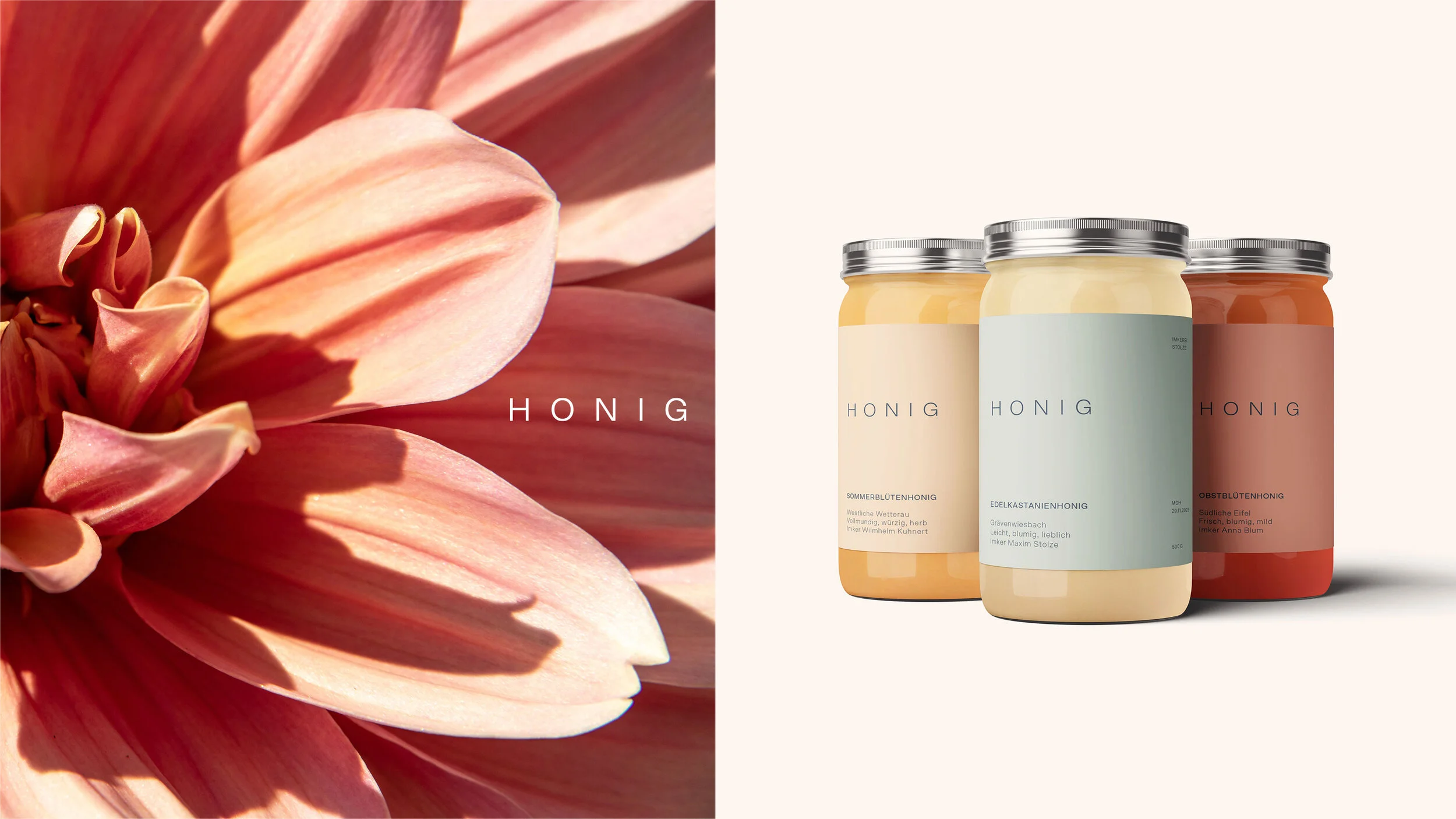 Honig - Packaging Design — Bureau Mitte Designagentur Frankfurt