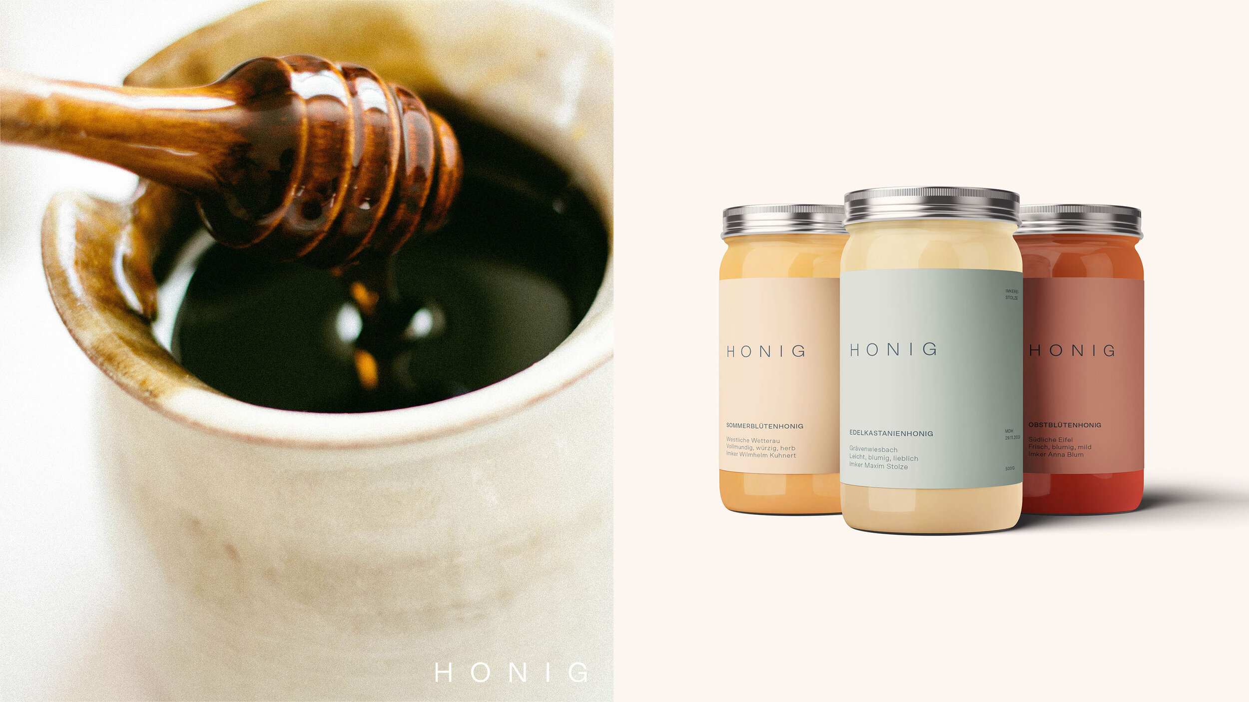 Honig - Packaging Design — Bureau Mitte Designagentur Frankfurt