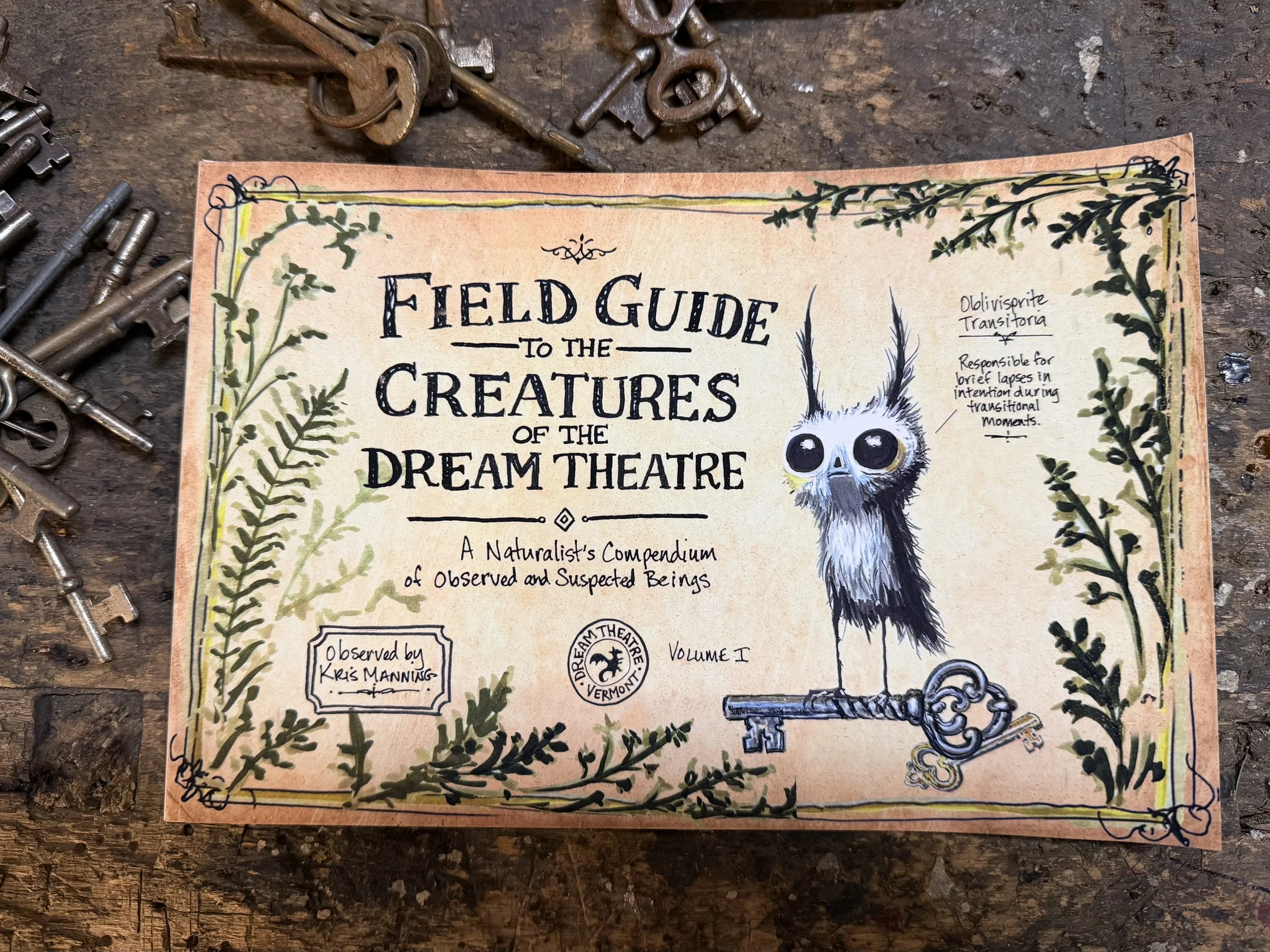 The Field Guide to the Creatures of the Dream Theatre