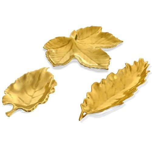 Gold Leaves Gold Maple Leaf Dish William Yeoward