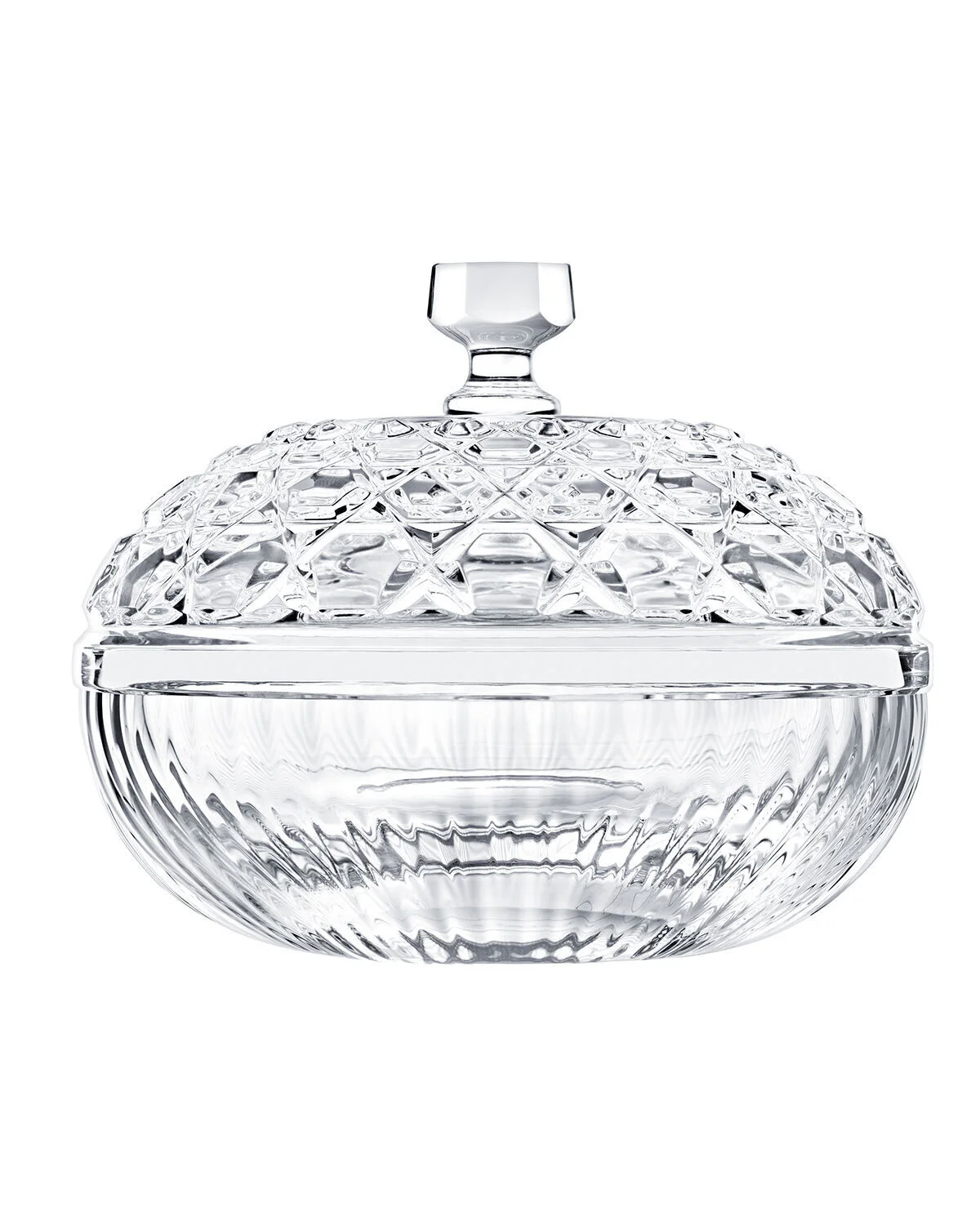 Royal Small Sky-Blue Box St Louis Crystal