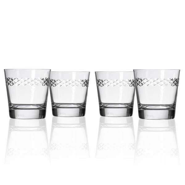 Rolf Glass Olive Martini 10oz - Set of 4 Glasses