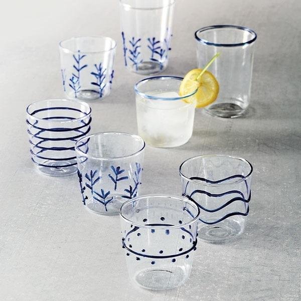 Applique Double Old Fashioned Glass By Mariposa