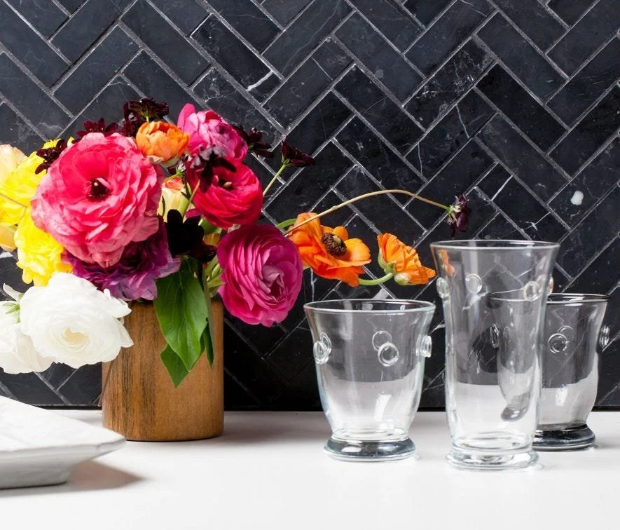 Lucia Glassware By Blue Pheasant