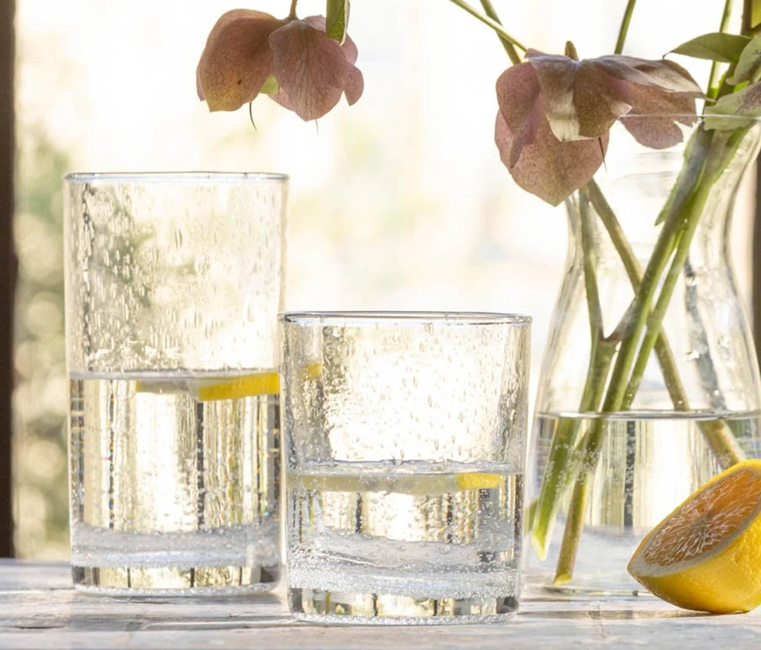 Quinn Glassware By Blue Pheasant