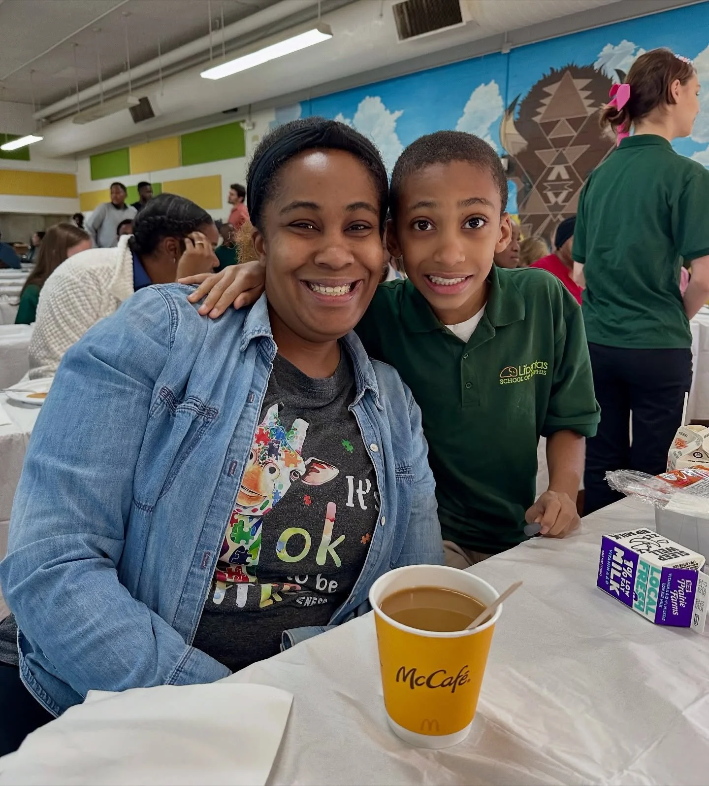 Syrup, smiles, and student shine! 😉 Celebrating our Quarter 1 Award Assembly with Middle School families last Friday.