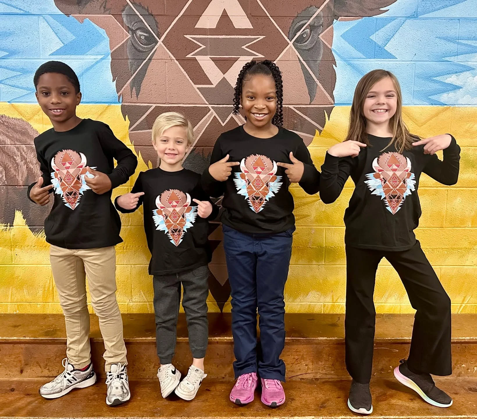 Limited Edition Black Bison T-Shirts are here! 🦬 

✔️ Uniform-approved

Youth long sleeve ($20)
Adult short sleeve ($25)

Preorder online by clicking &ldquo;Support our School&rdquo; in Revtrak, or buy in person at Wheatley in Winter this Friday. 

