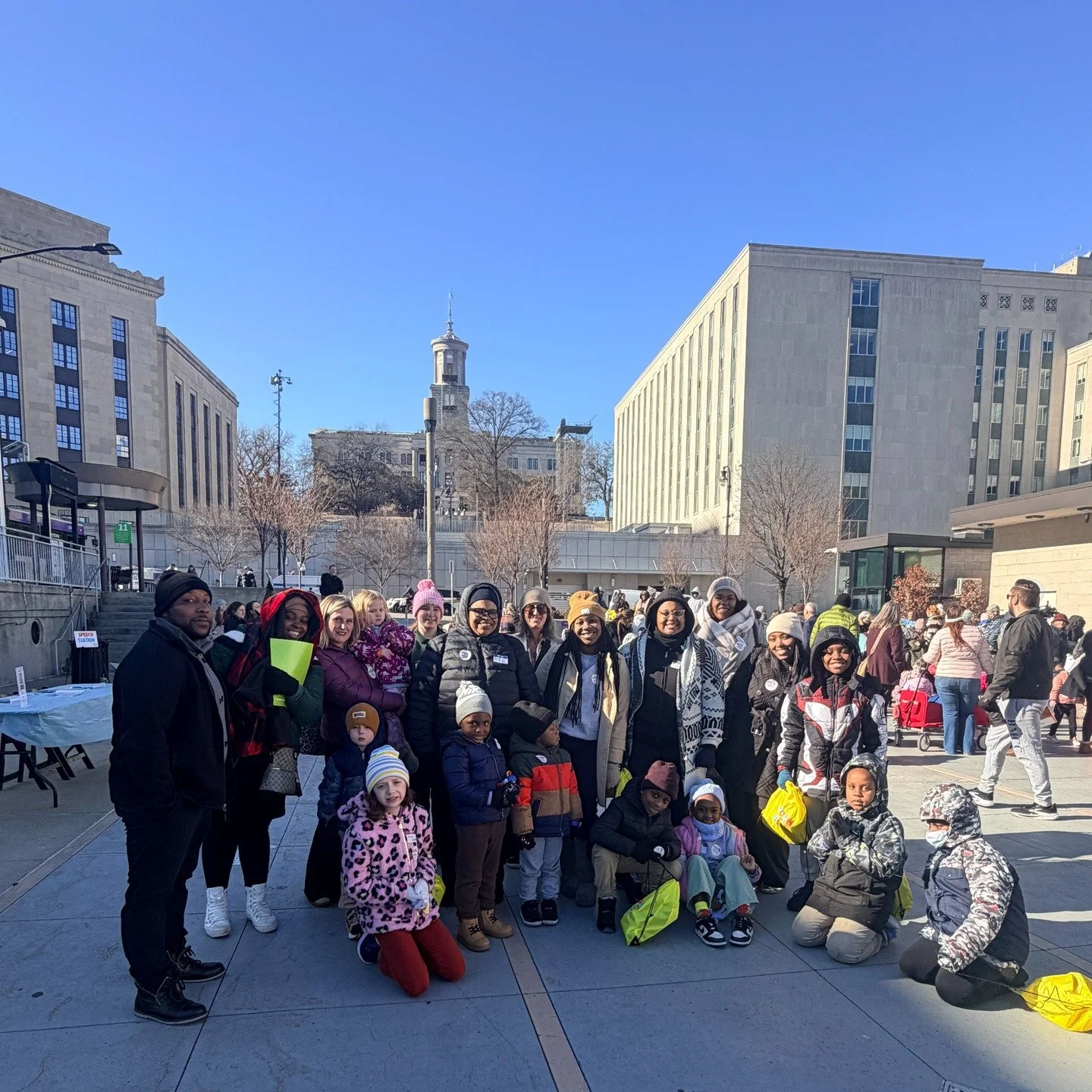 📣 On Tuesday, January 20, members of the Libertas Parent Power team, along with their children, went to the State Capitol to rally and advocate for early childhood education.