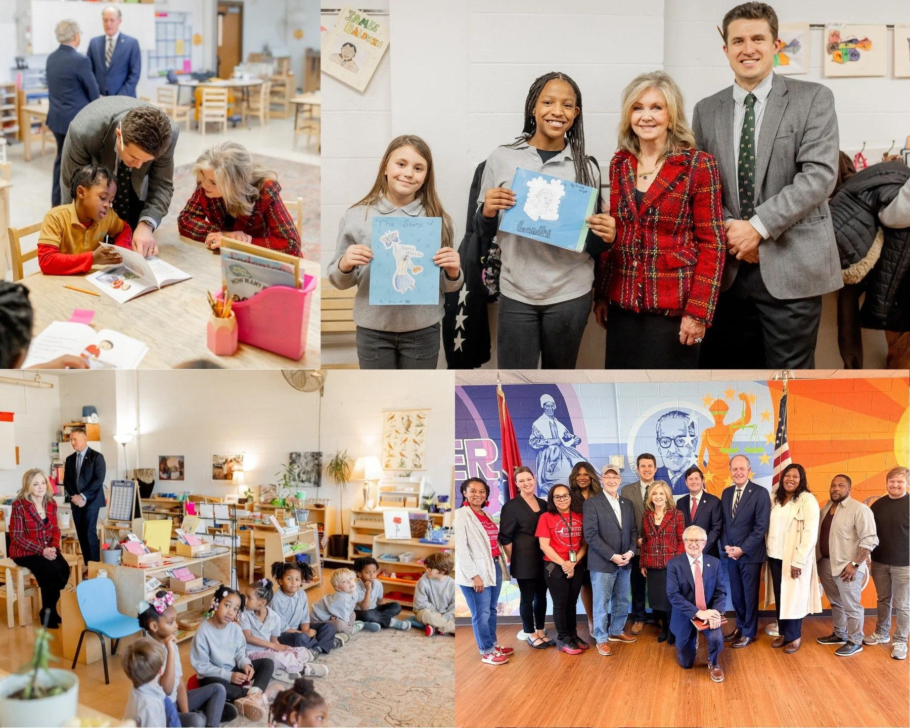 The voice of Libertas families is once again heard! Last Friday, Feb 27th, we hosted U.S. Senator Marsha Blackburn along with key Tennessee General Assembly members: Senate Majority Leader Jack Johnson, House Education Committee Chairman Mark White, 