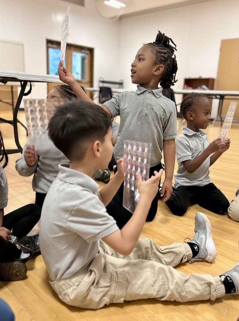 Thank you to @memphisbotanic for visiting our lower school this week! 

Students learned about the pollinators that will soon be fluttering around the Libertas gardens. 🦋