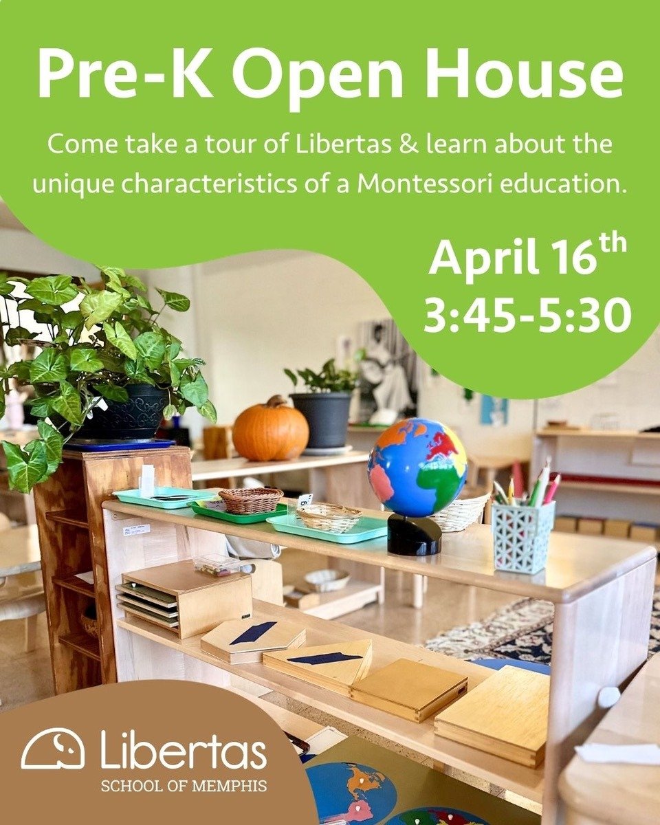 Join us for our Pre-K Open House! We warmly welcome both current and new families to come learn more about our program, meet our team, and explore what makes our Montessori community so special. 🌱

Please note this is an adults-only event.