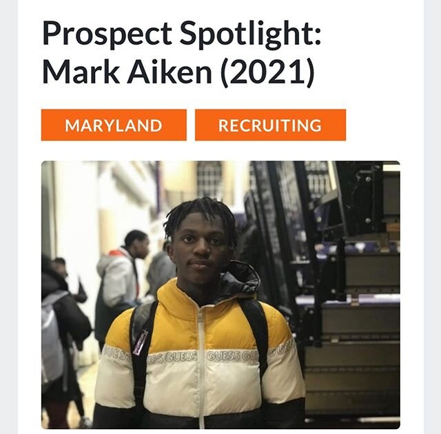 Mark Aiken c/o 2021. Starting the year off right, one of the most underrated guards of his class. 🏀🌍