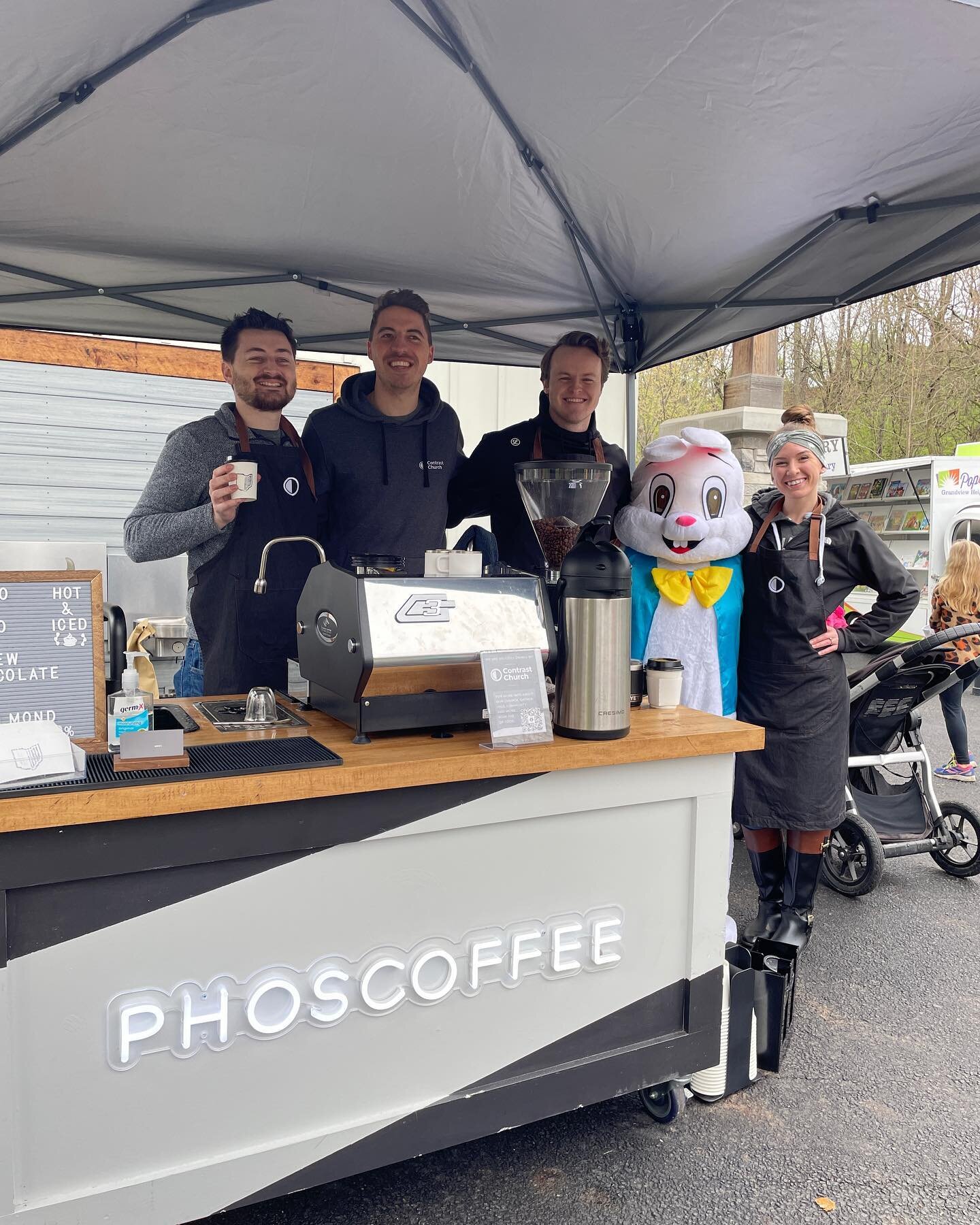 THANK YOU @cityofgrandviewheights for letting us come and serve several hundred people bomb espresso drinks. 

Fun facts about this morning:
1. We made (on average) 1.2 drinks per minute. 
2. None of us working got any coffee until the end of the eve