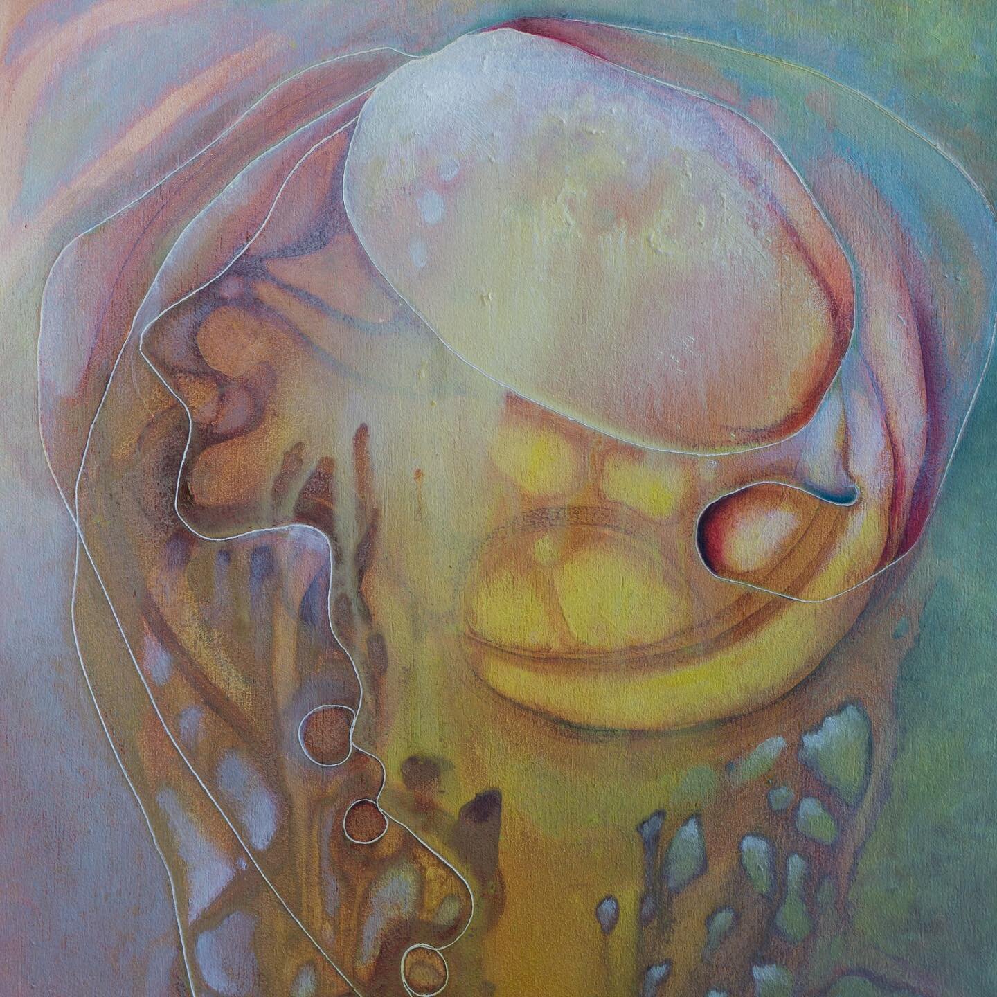 Going back in time today with a post from the &ldquo;archive&rdquo;

These are details from the Origins Series&hellip;I created way back I think in 2004! 

Back then&hellip;I was fascinated by cells and the beginnings of life&hellip;actually all thes