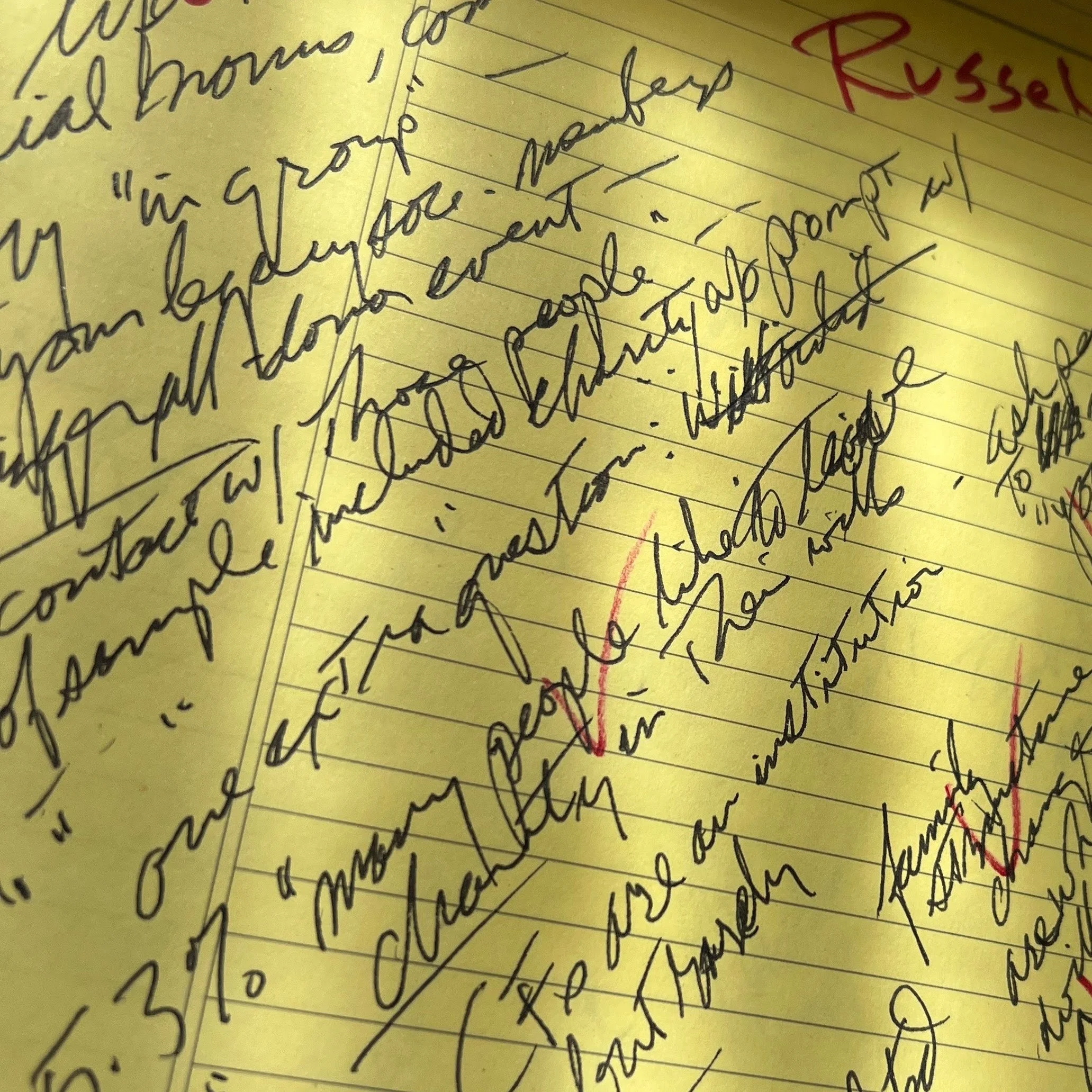 messy scribbles by Tom