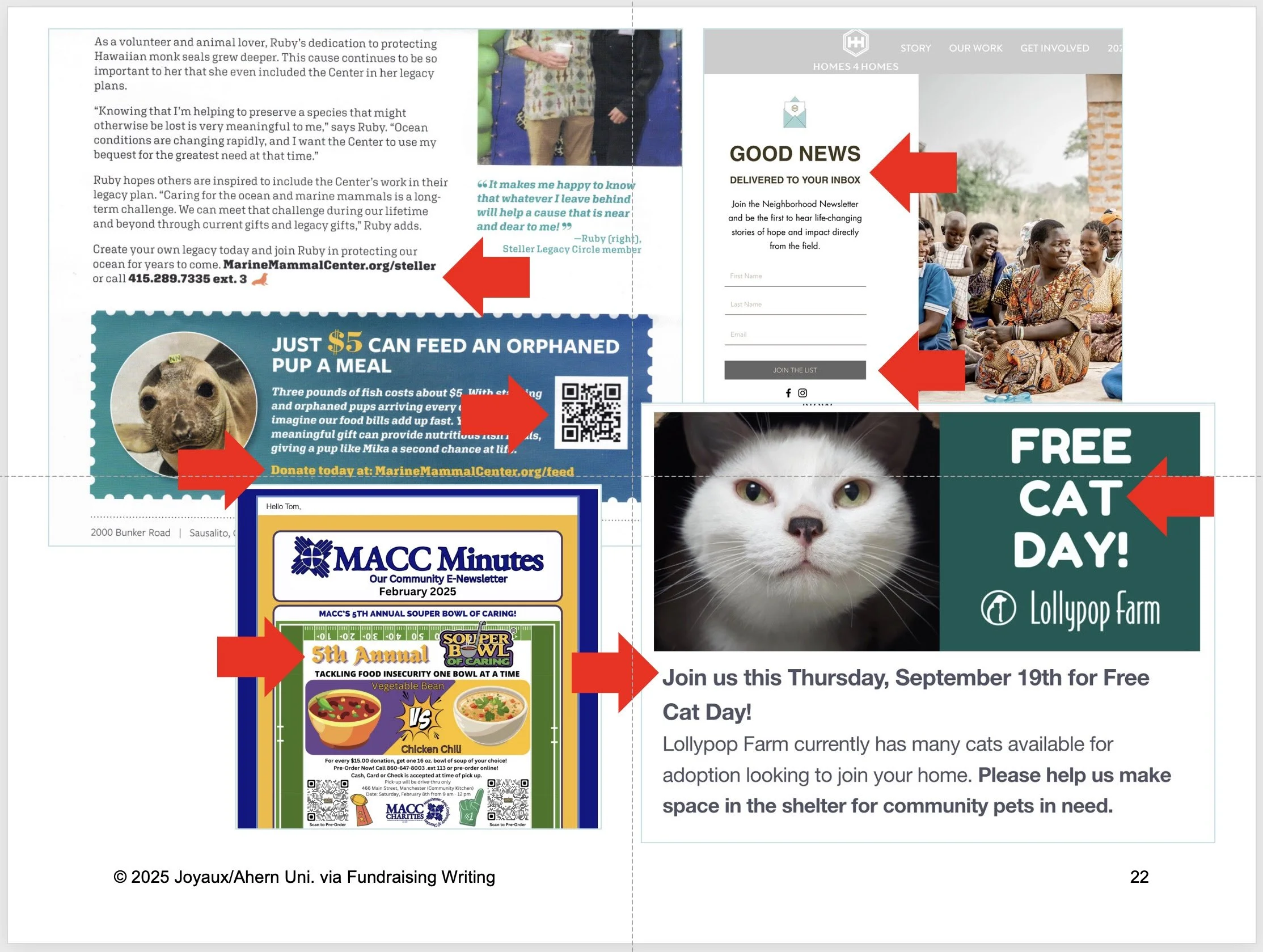 newsletter slide from Tom's upcoming webby