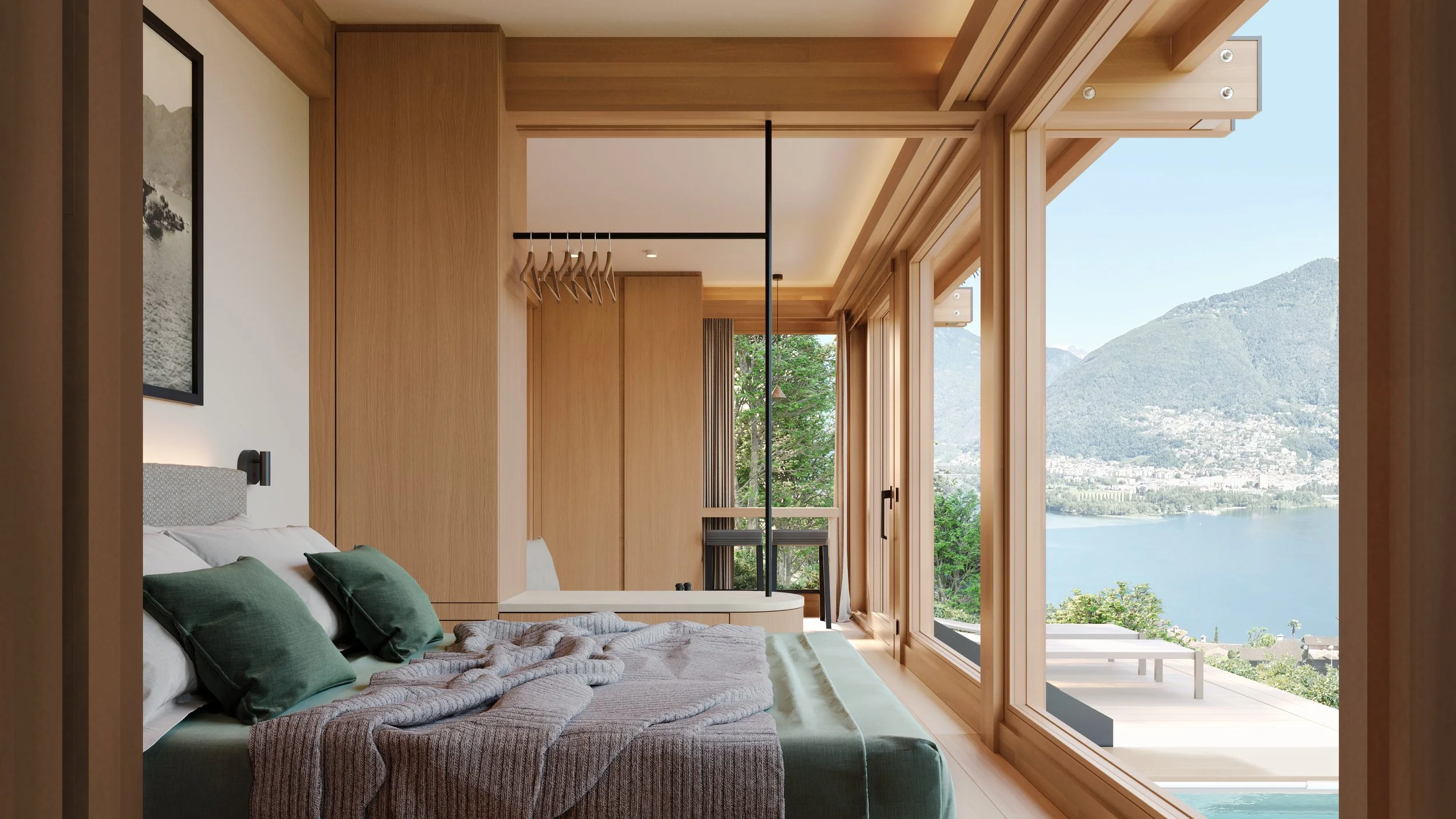 Foto degli interni delle stanze di Habitat