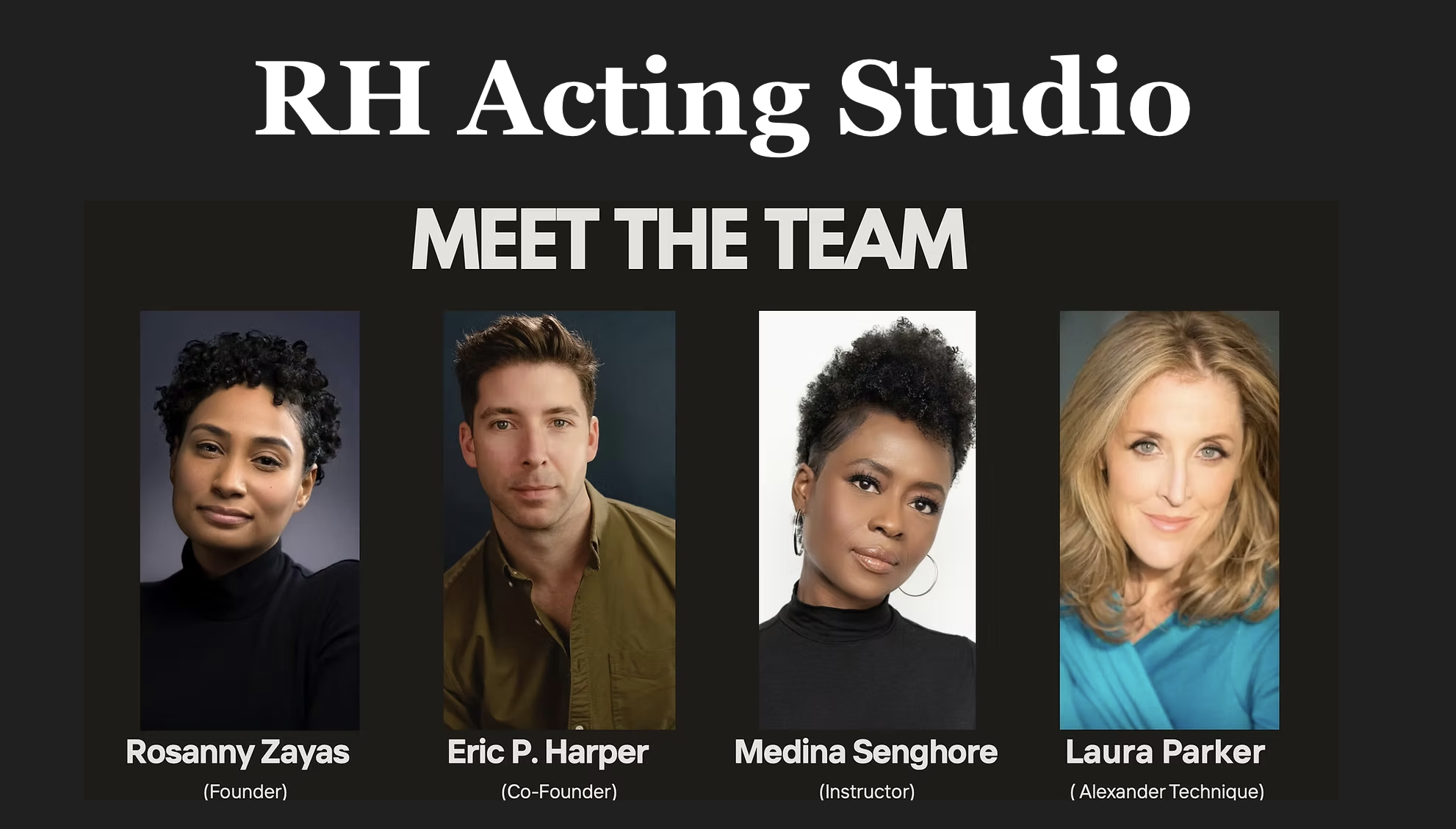 Alexander Technique at RH Acting Studios