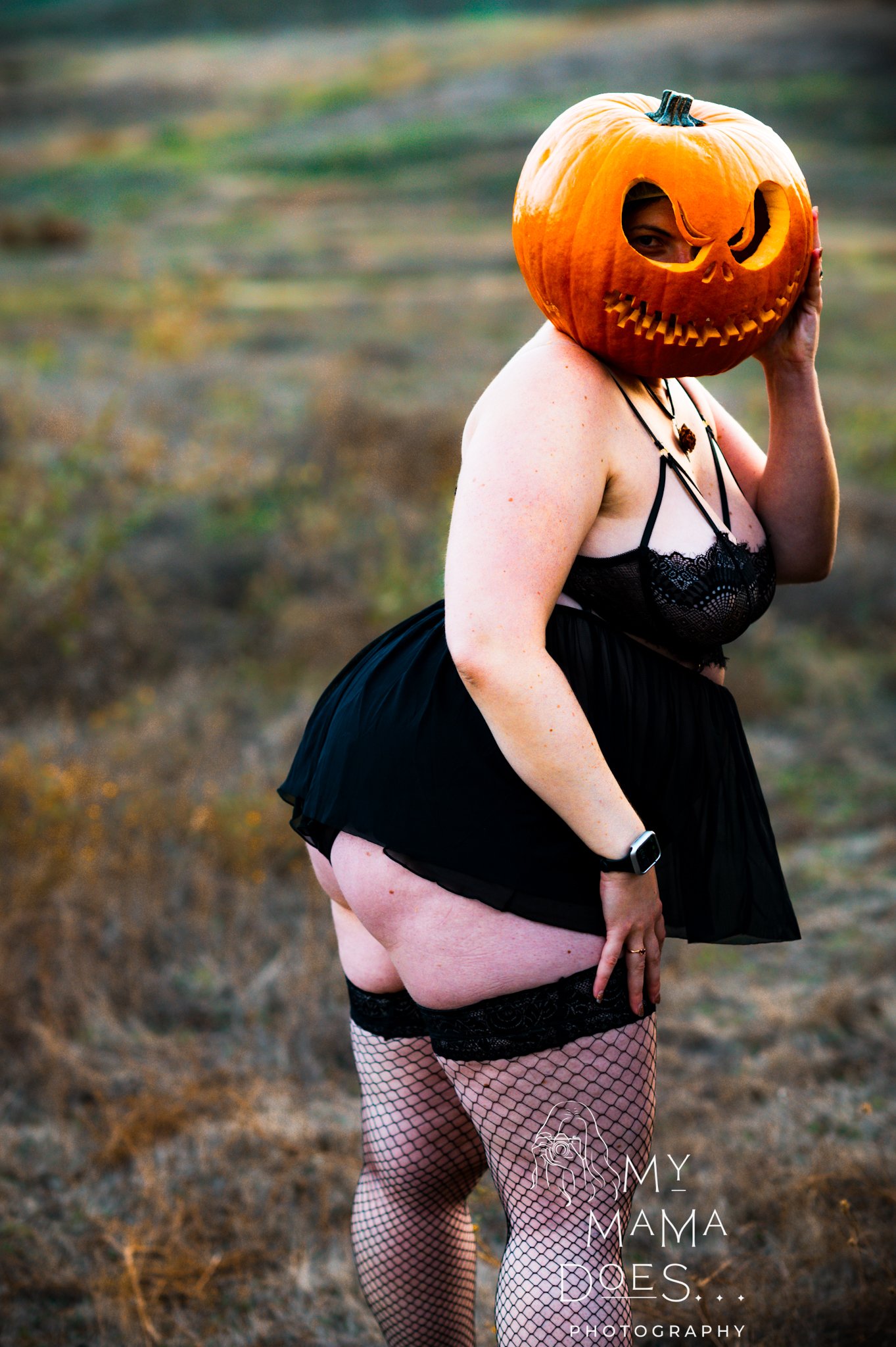 Ladies Night - Pumpkin Head Pinups