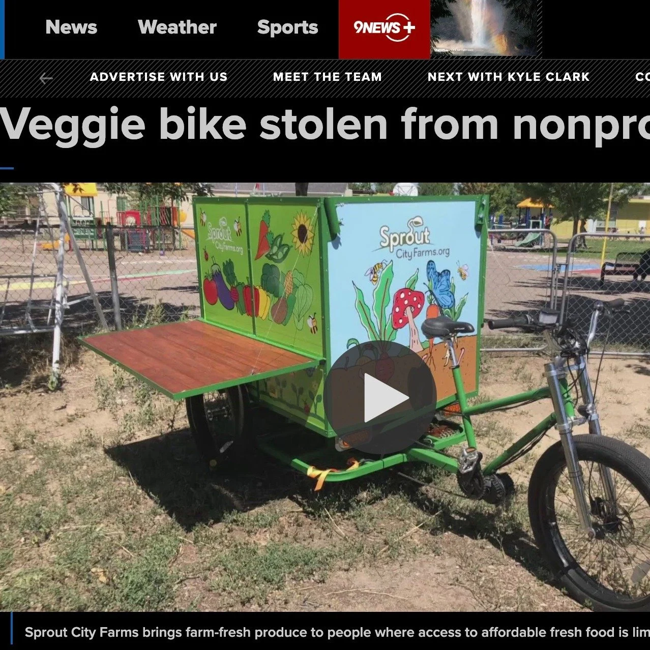 Thank you @9newsdenver for running a story on us this week!! For those who would like to support, donations can be made via our website here: https://sproutcityfarms.org/support 

You can watch the news clip at this link: 
https://www.9news.com/video