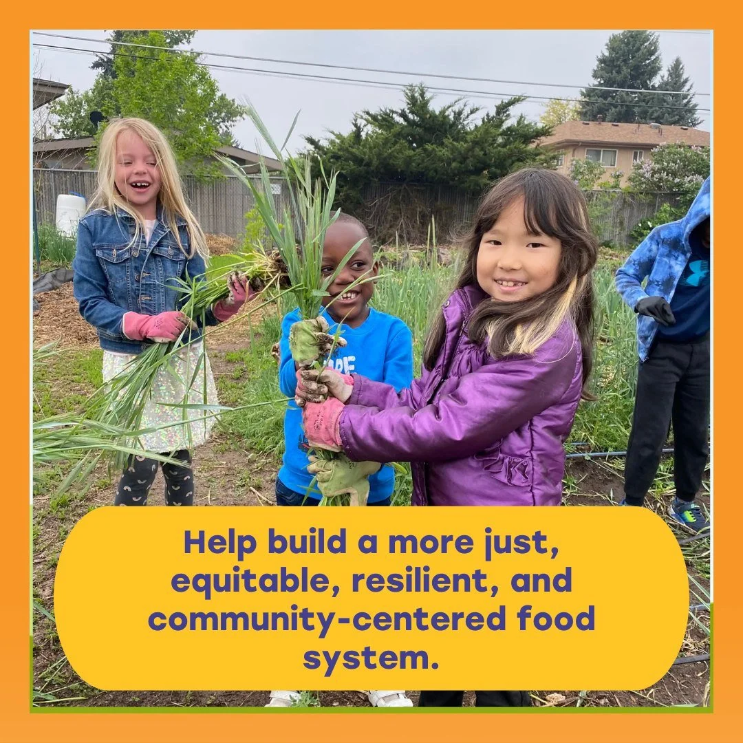 Today is Giving Tuesday!

This Giving Tuesday, YOU have the power to build a more just, equitable, resilient, and  community-centered food system.

Your generous donations create impact!

$50 supports a community member stipend to teach a free worksh
