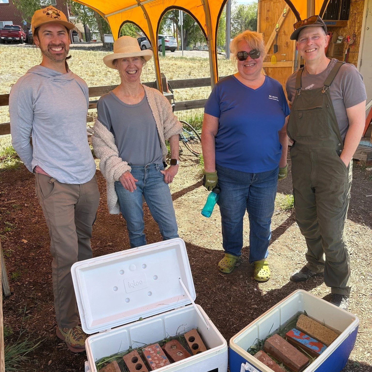 🌿 Volunteer opportunities are now live at Mountair Park Community Farm! 

Today we launched our first session and partnered with our volunteers to begin making a fermented weed tea to nourish our soil. Our Farm Manager Steph showed us how to cut off