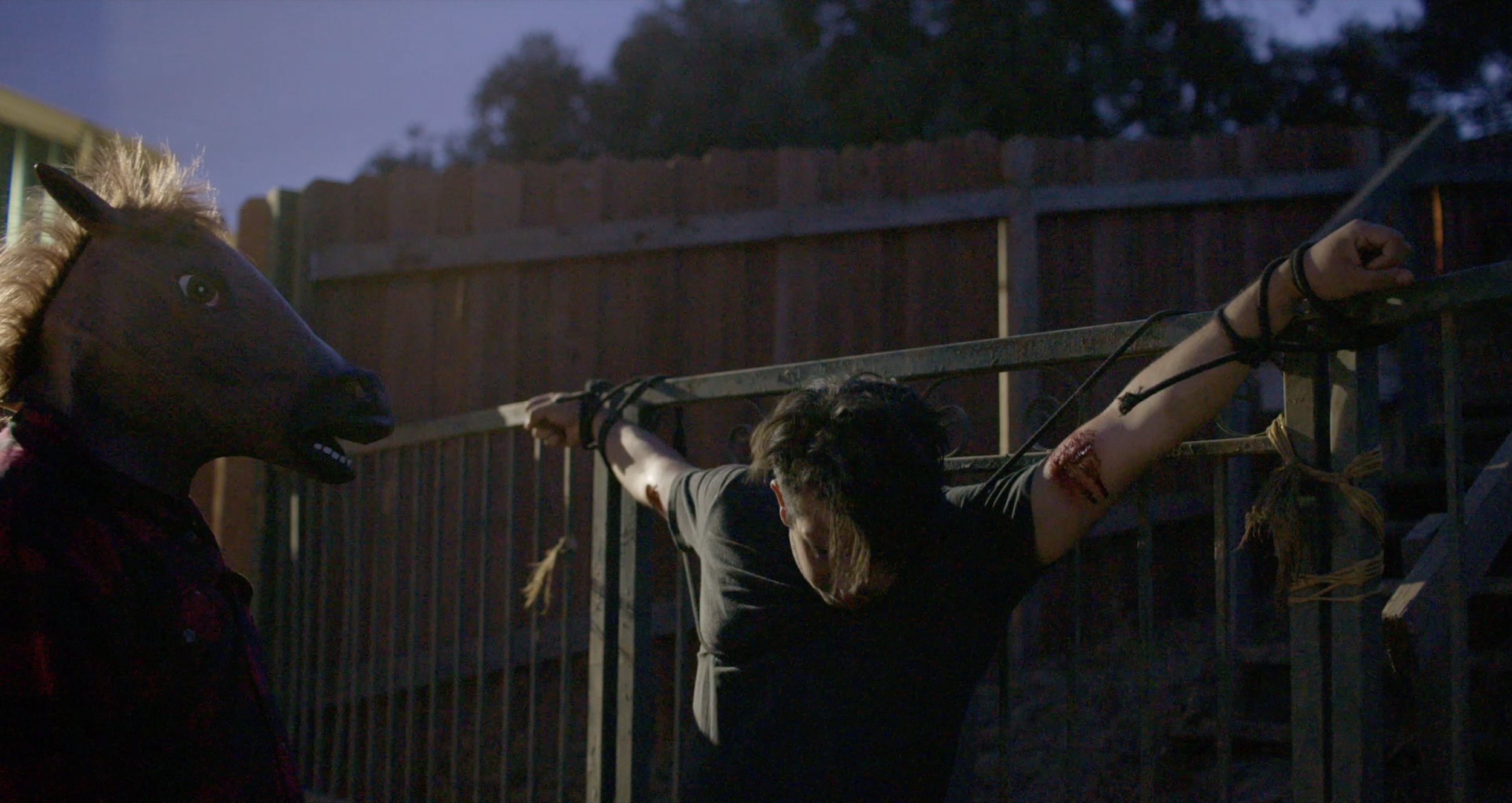 "The Ballads of Horse Killer" -  (48 Hours Film Festival).........Andres Losoya as Camper #1 & Gavin Powell as Horse Killer