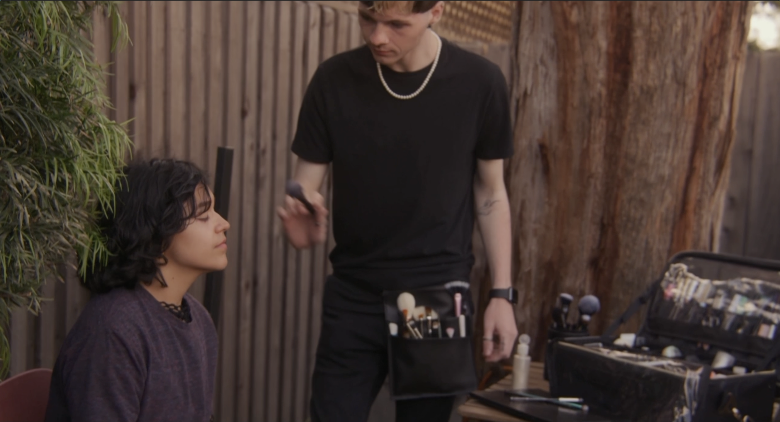 Menthol - Short Film.....

Brady Allio as Makeup Artist