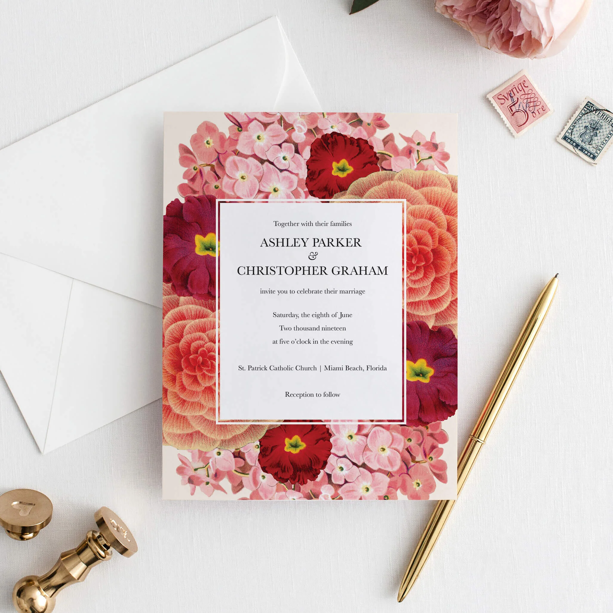 Sacred Garden | Wedding Invitation