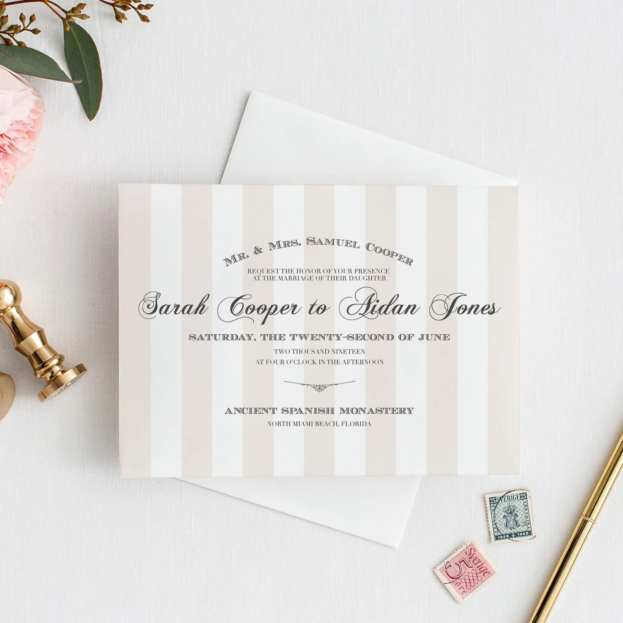Rustic Rendezvous | Wedding Invitation