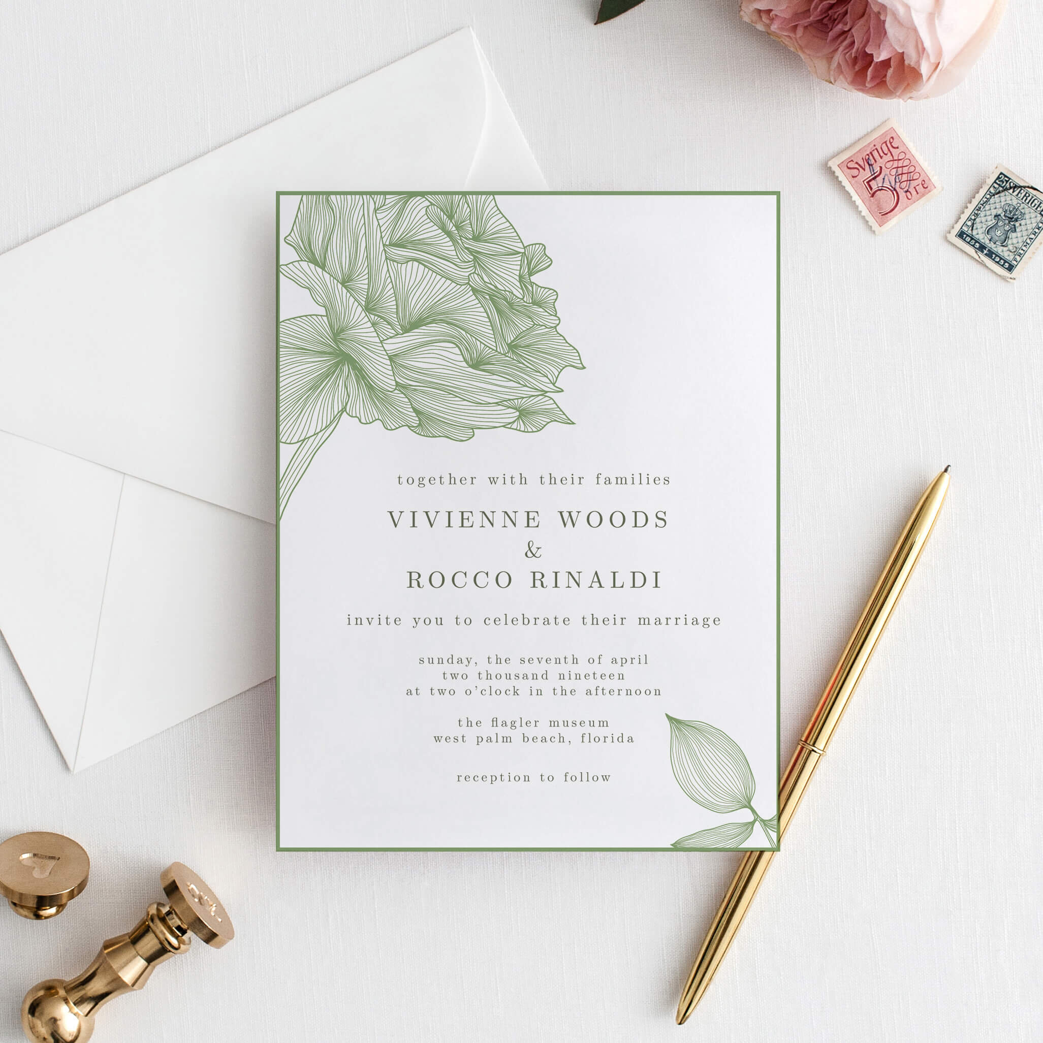 Botanical Garden | Wedding Invitation