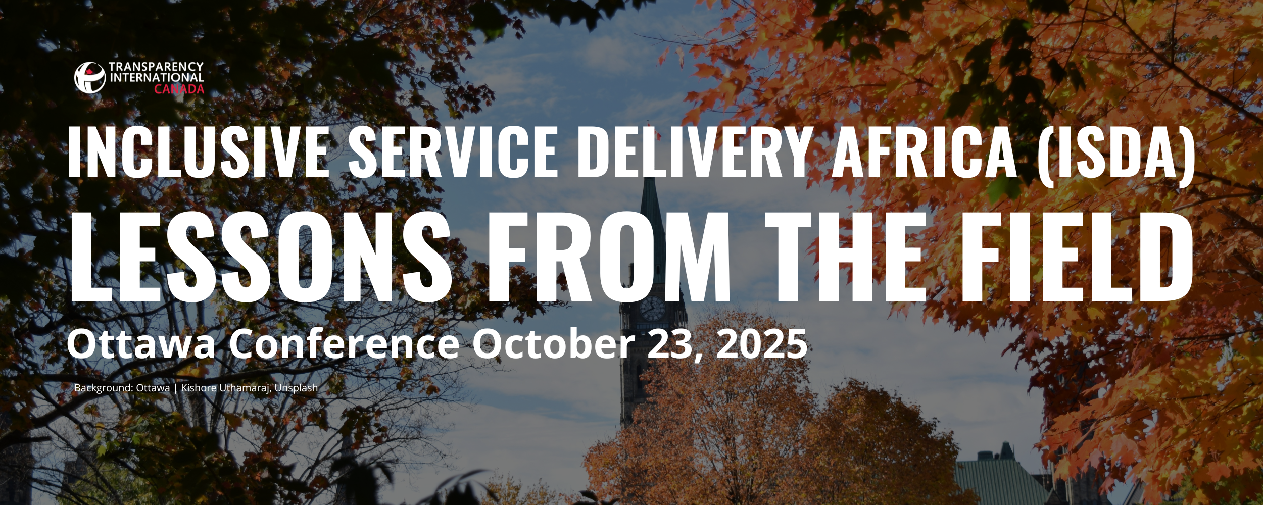 Inclusive Service Delivery in Africa (ISDA) - Lessons from the Field | Conference