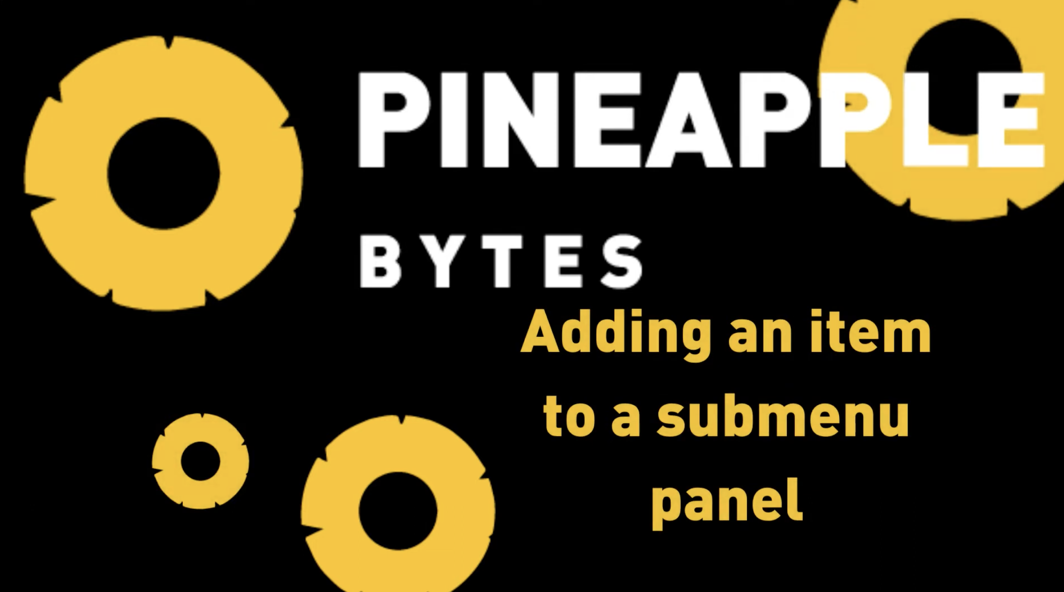 Aloha Guide: Creating a Submenu Button (Video)